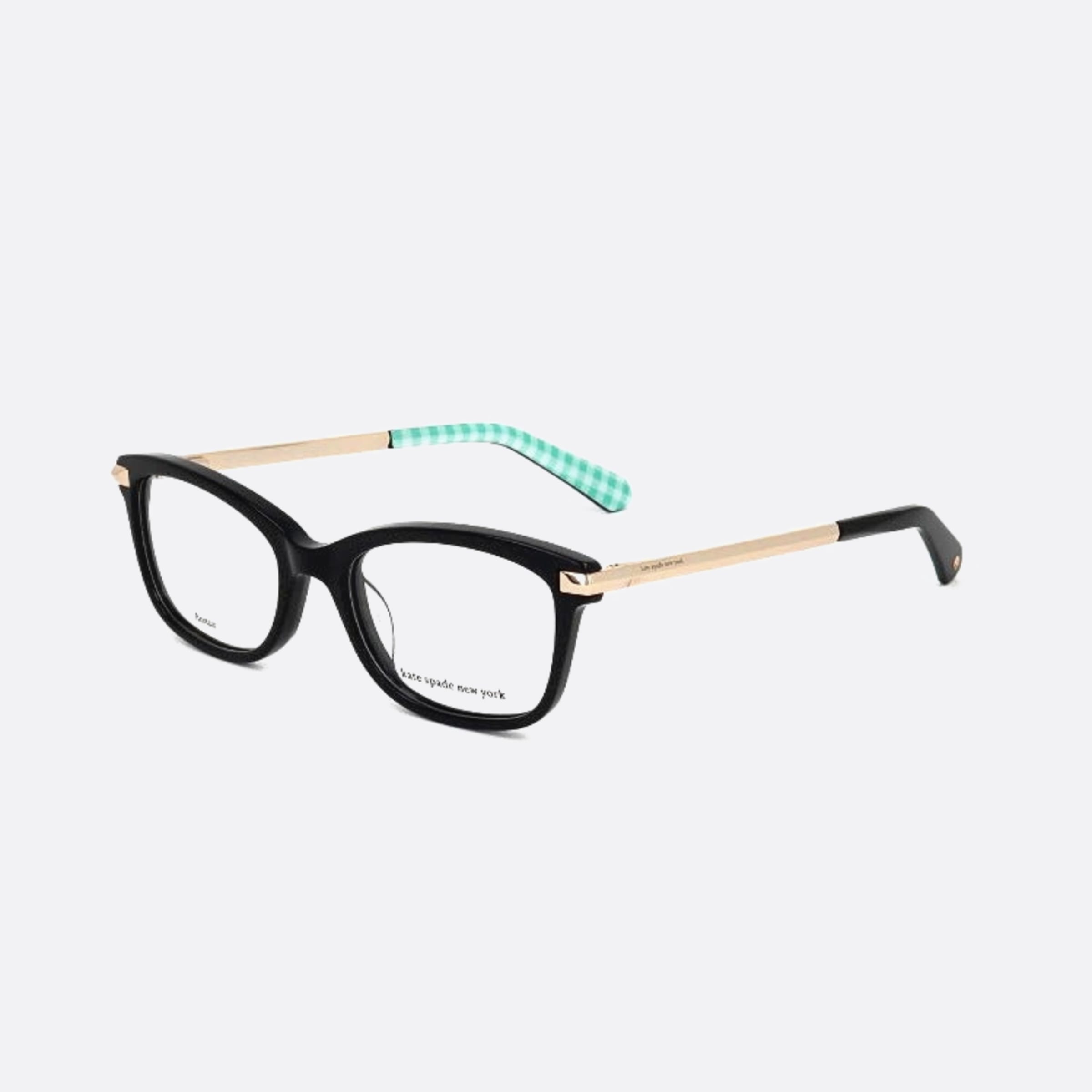Kate 51mm Spade Vicenza Black Geometric Women Eyeglasses - Side View