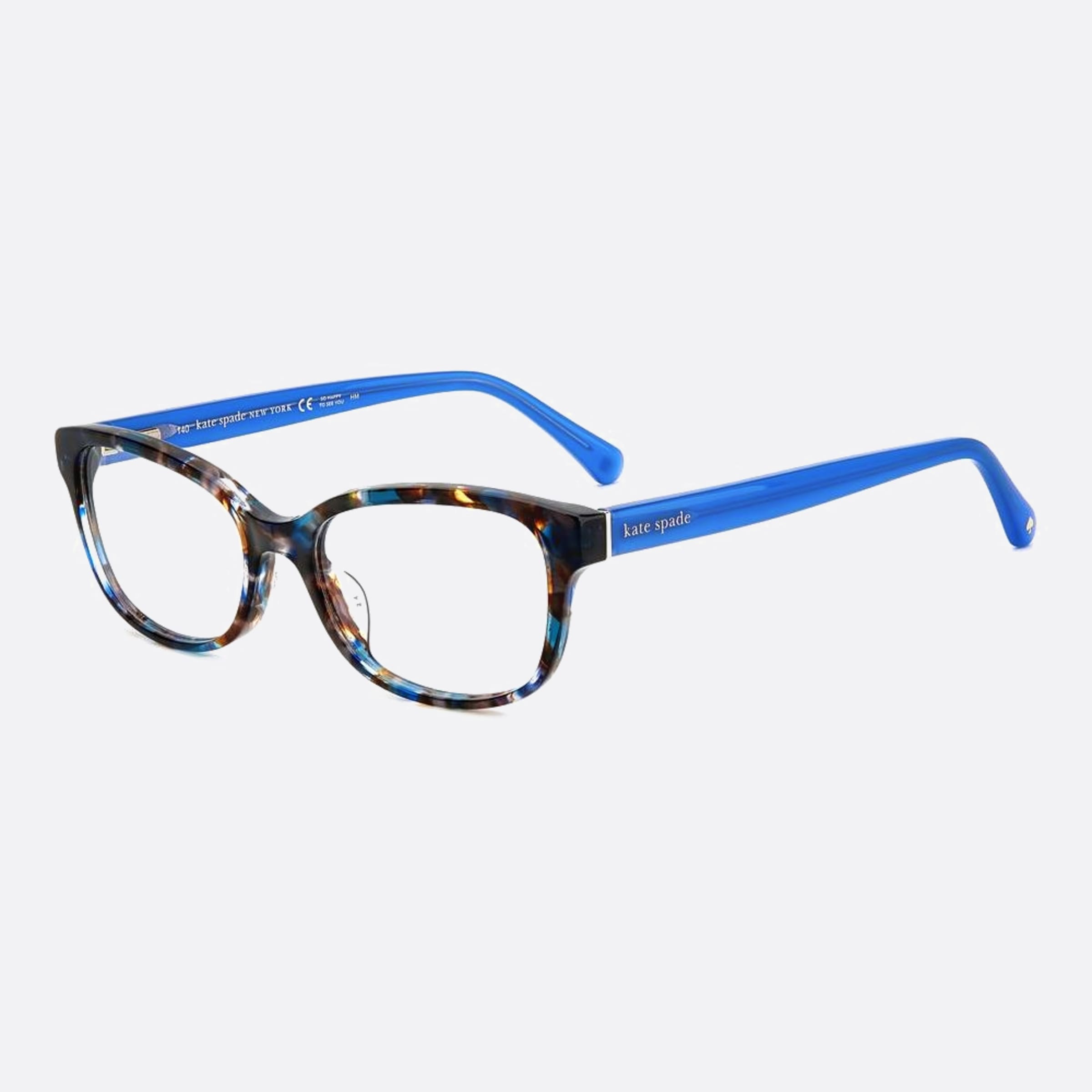 Kate 49mm Spade Violette Jbw Blue Geometric Women Eyeglasses - Side View