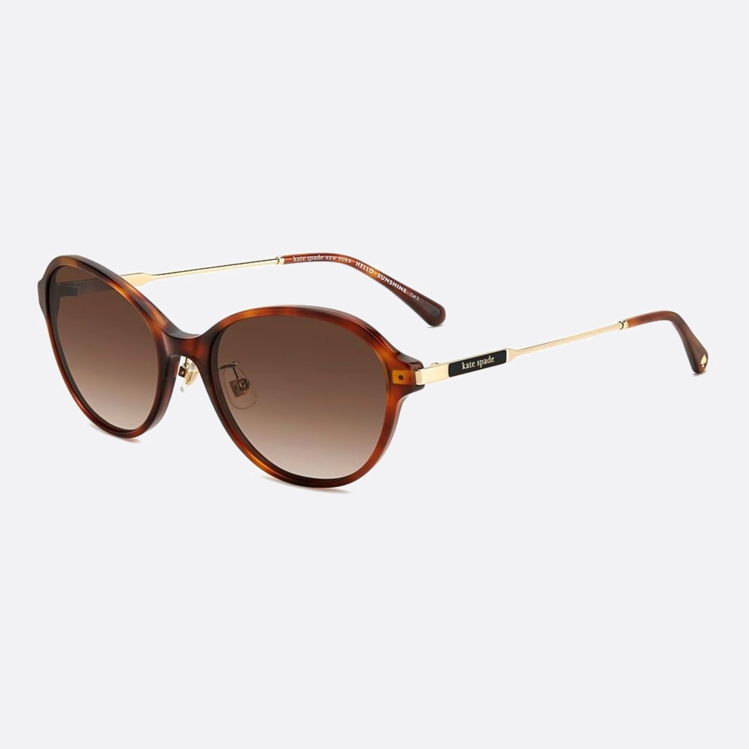 Kate 56mm Spade Vonnie Havana Pantos Women Sunglasses - Side View