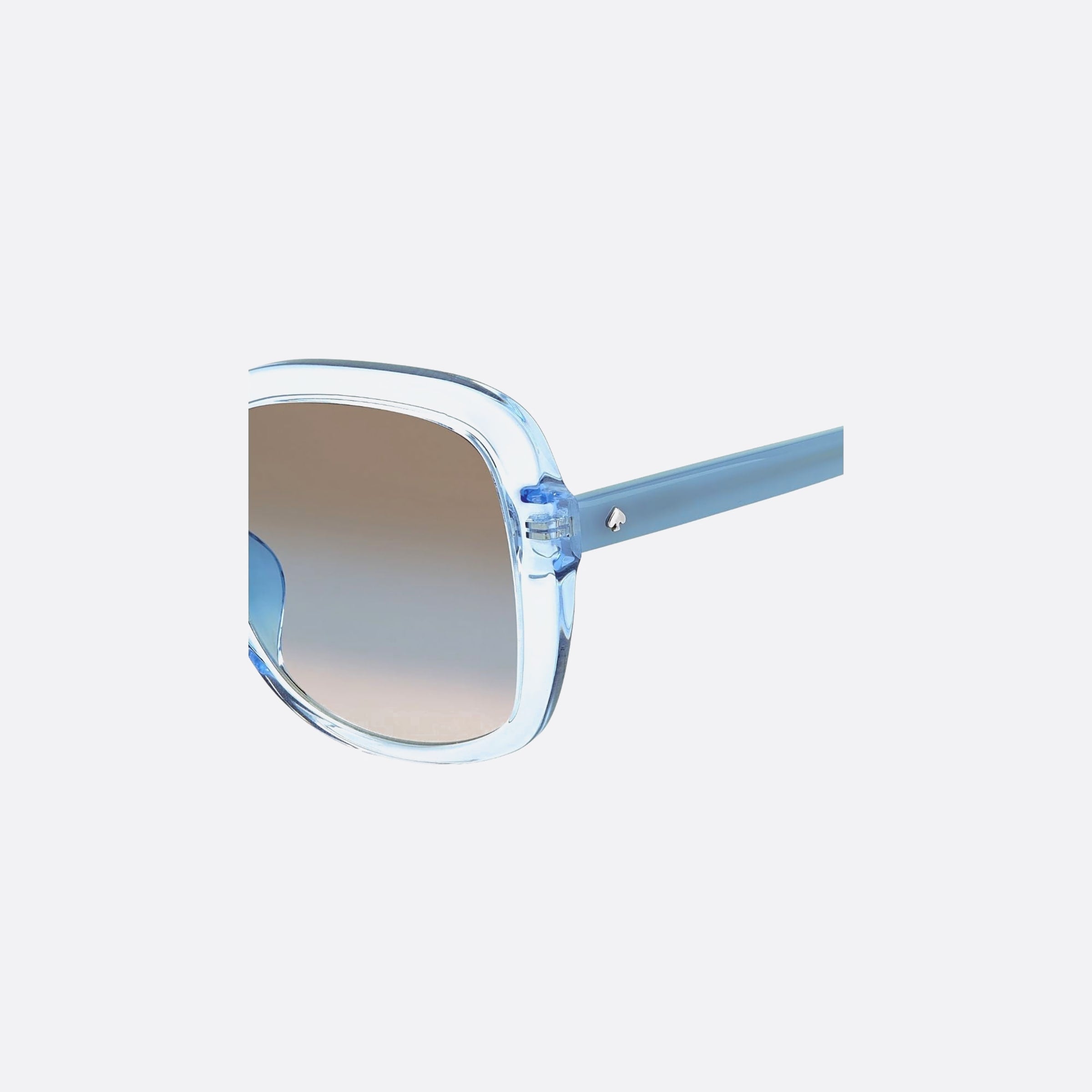 Kate 56mm Spade Wenona Pjp Blue Squared Women Sunglasses - Lifestyle Shot