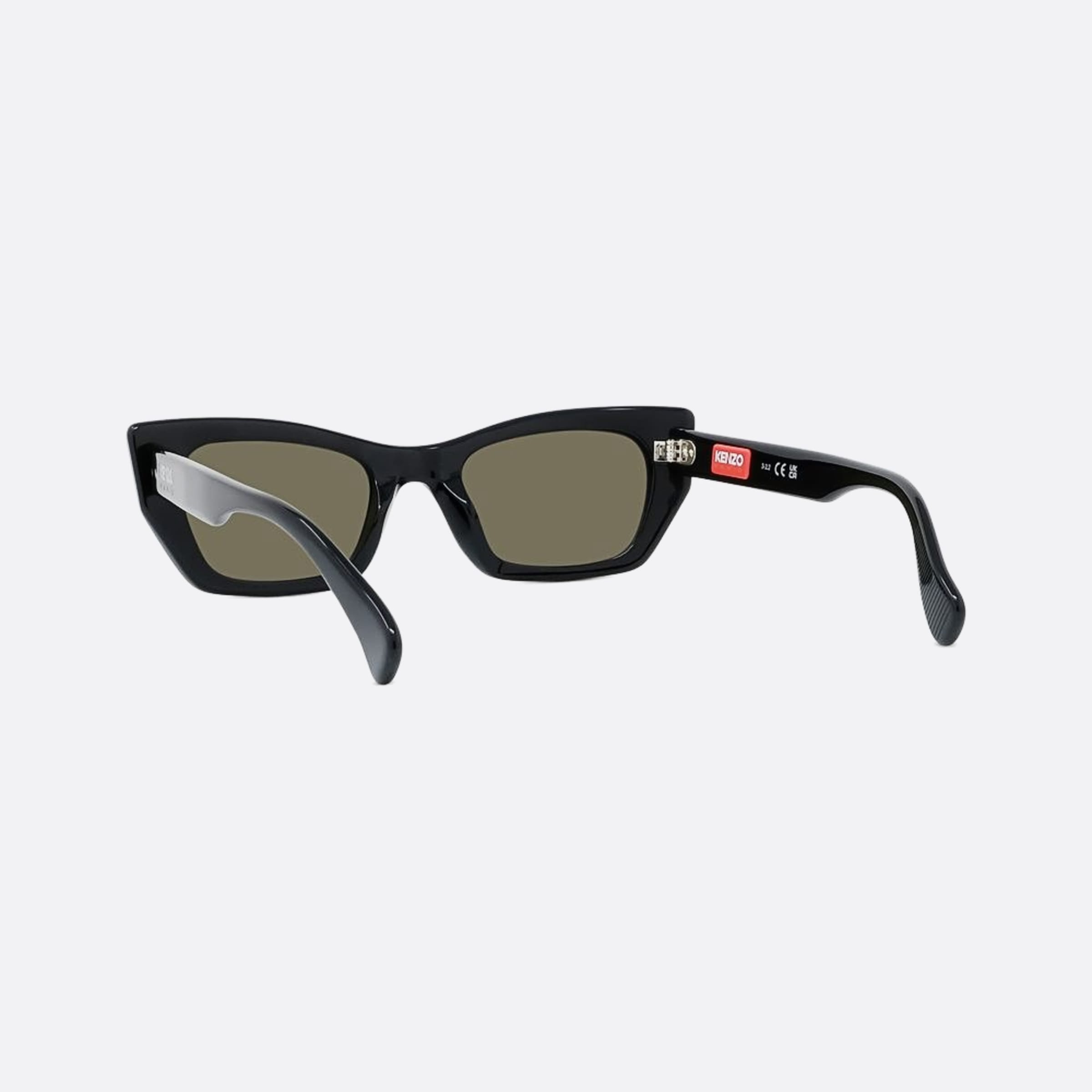 Kenzo 51mm Boke Flower 01n Black Geometric Unisex Sunglasses - Lifestyle Shot