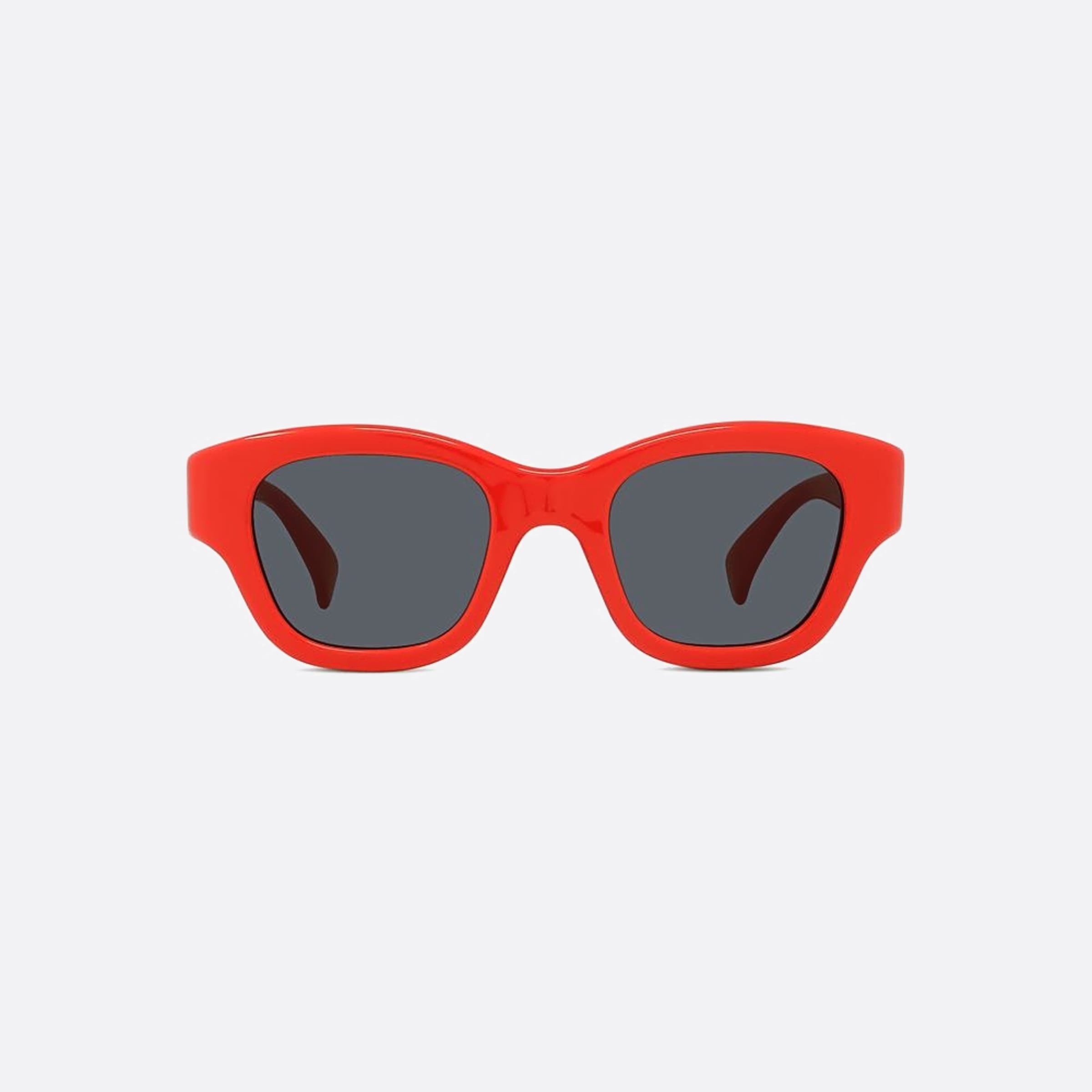 Kenzo 49mm Boke Flower 66a Red Geometric Unisex Sunglasses - Main View