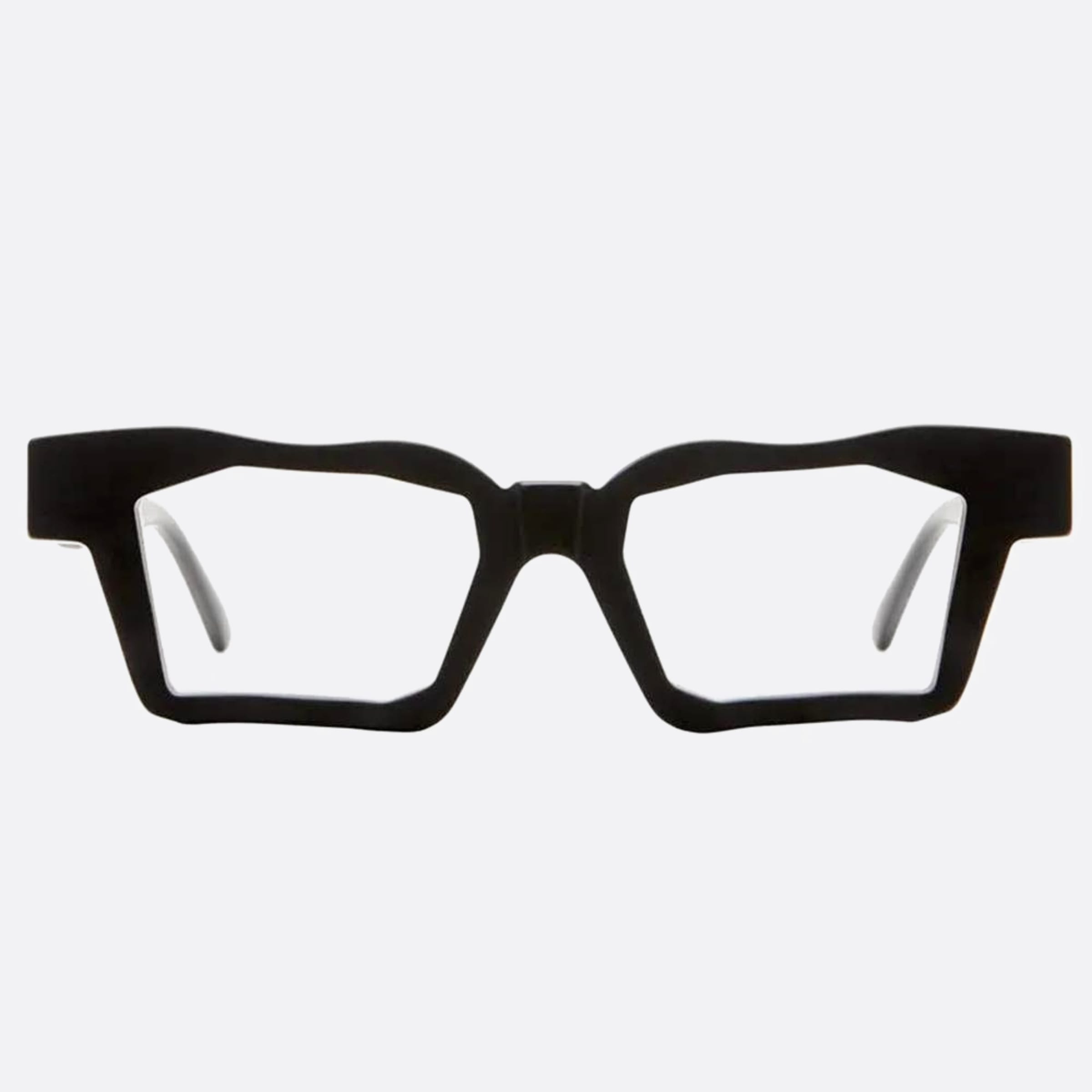 Kuboraum 52mm Black Other Unisex Eyeglasses - Side View