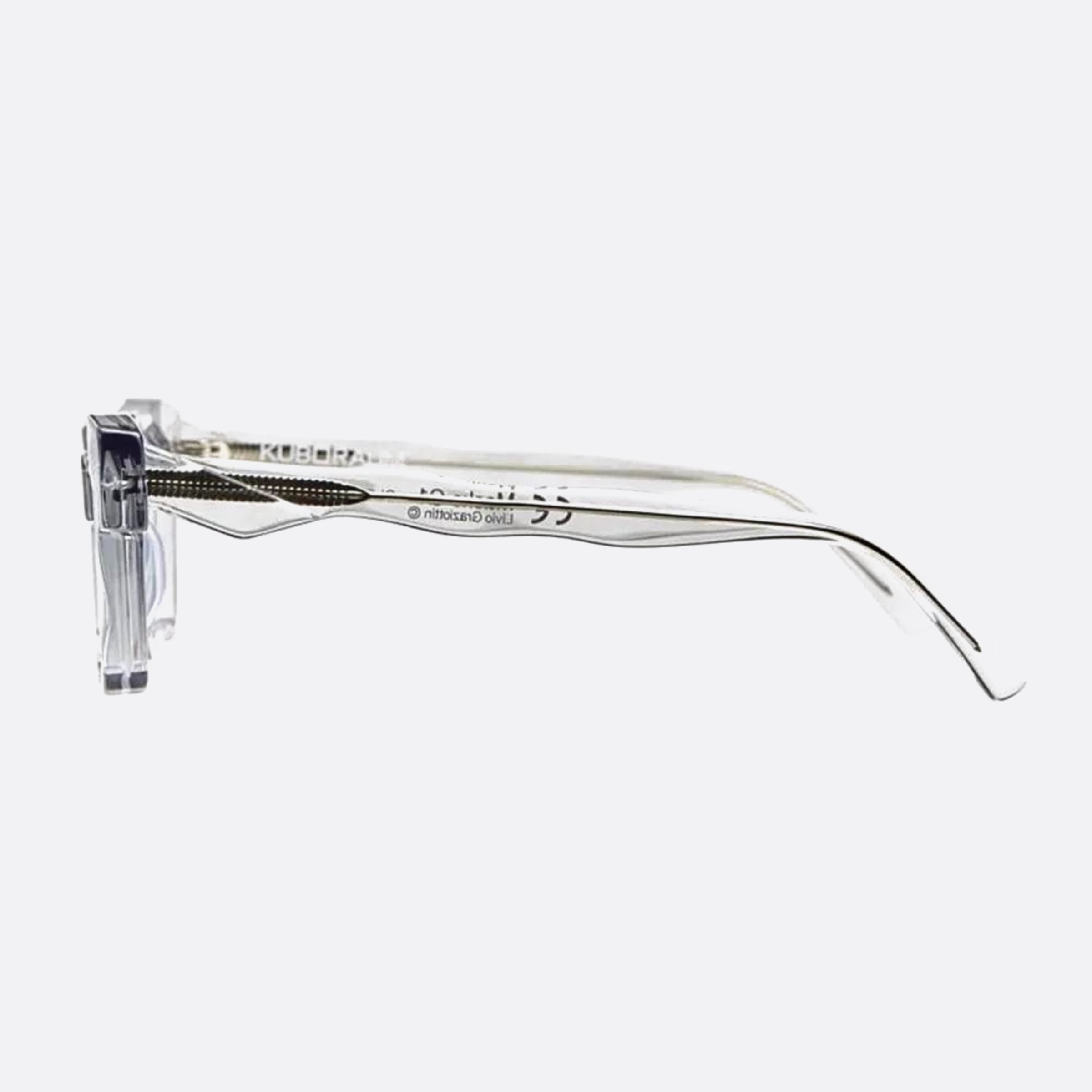 Kuboraum 52mm Clo Transparent Other Unisex Eyeglasses - Main View