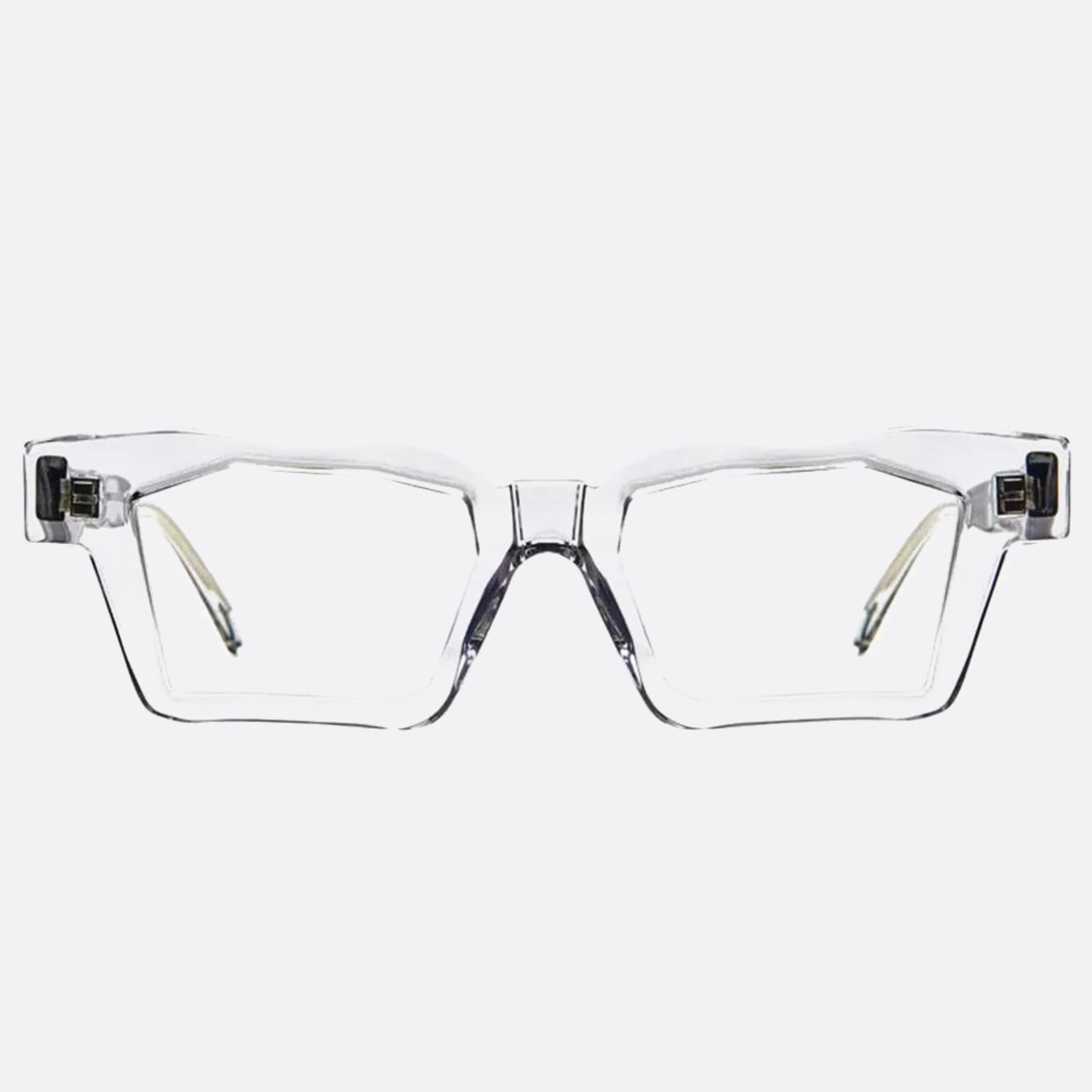 Kuboraum 52mm Clo Transparent Other Unisex Eyeglasses - Side View