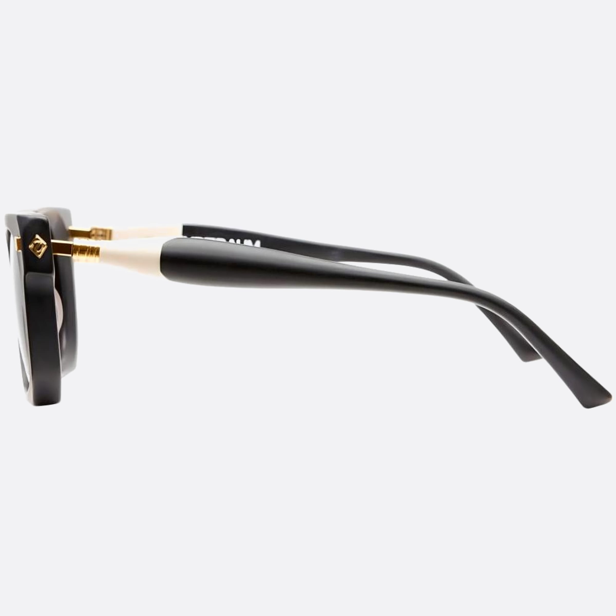 Kuboraum 51mm Black Squared Unisex Sunglasses - Main View