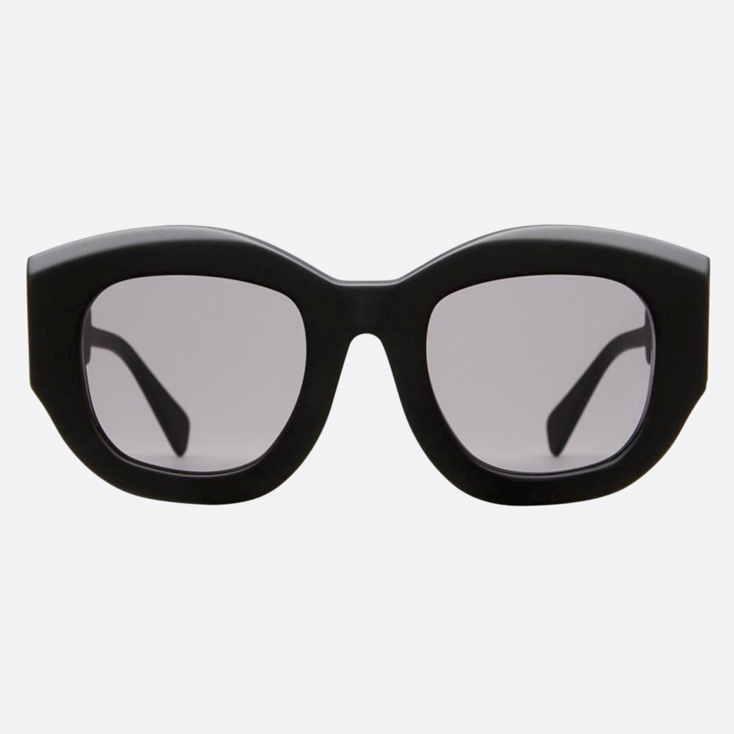 Kuboraum 50mm Maske Black Geometric Women Sunglasses - Main View