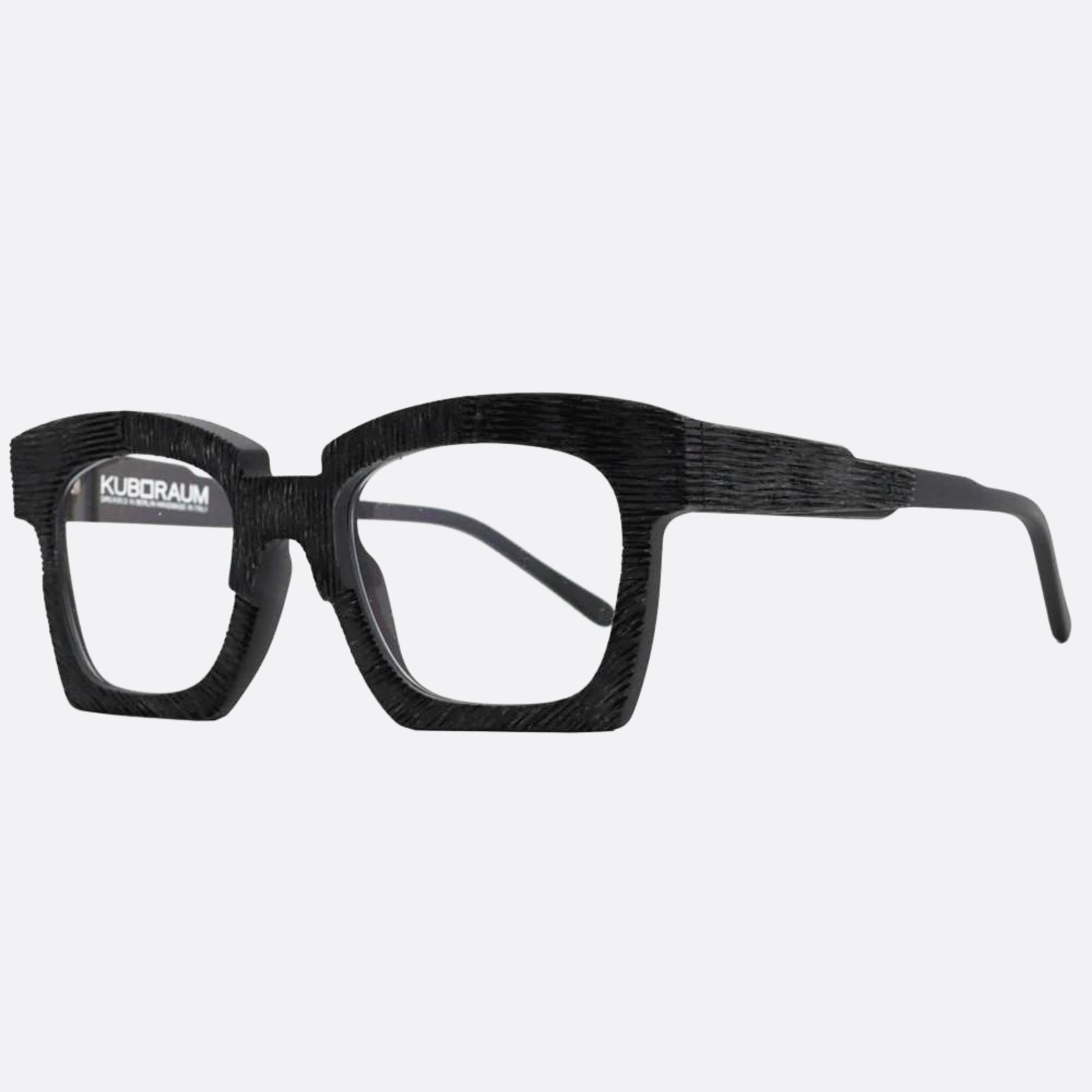 Kuboraum 51mm Maske Black Visor Unisex Eyeglasses - Main View