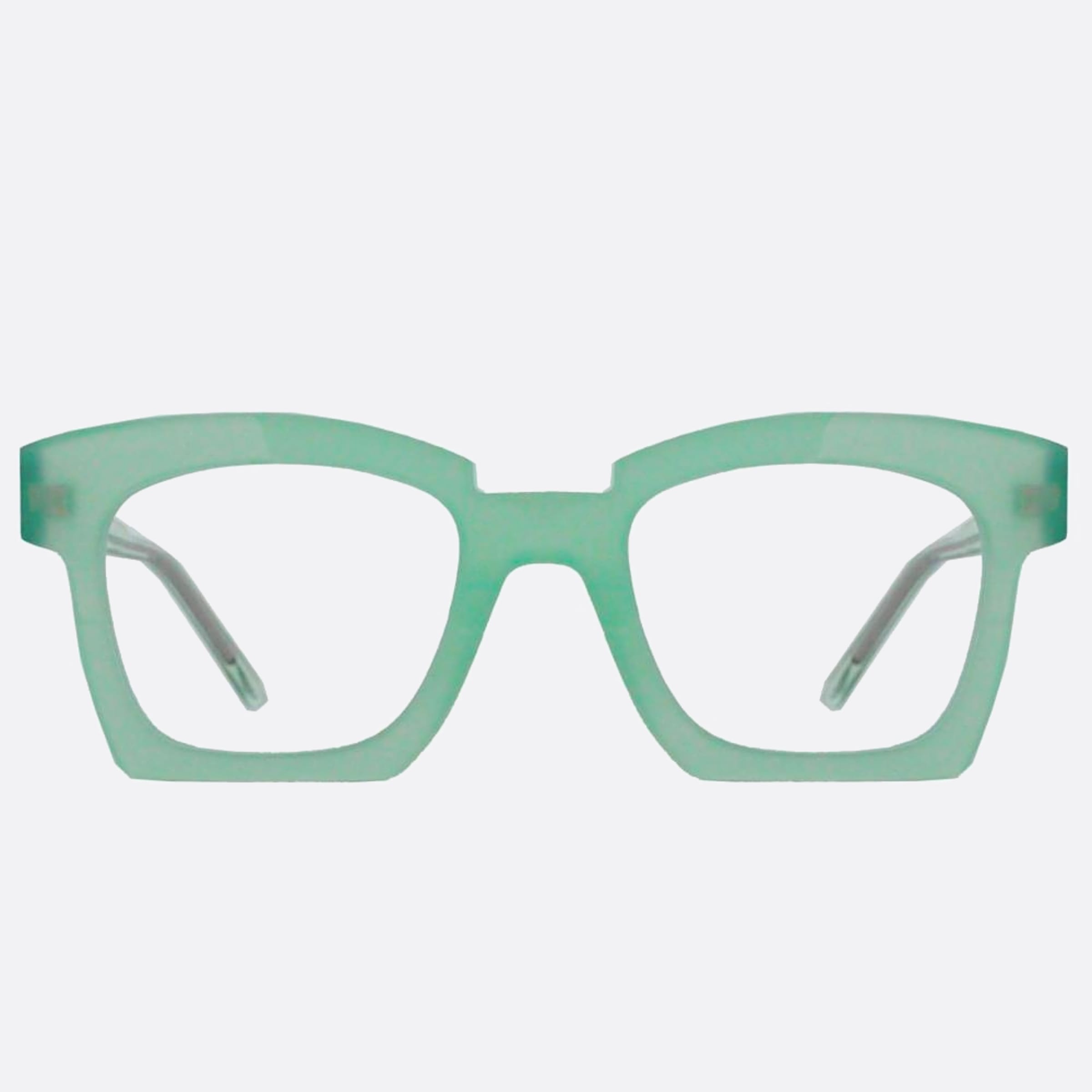 Kuboraum 51mm Maske Green Visor Unisex Eyeglasses - Main View