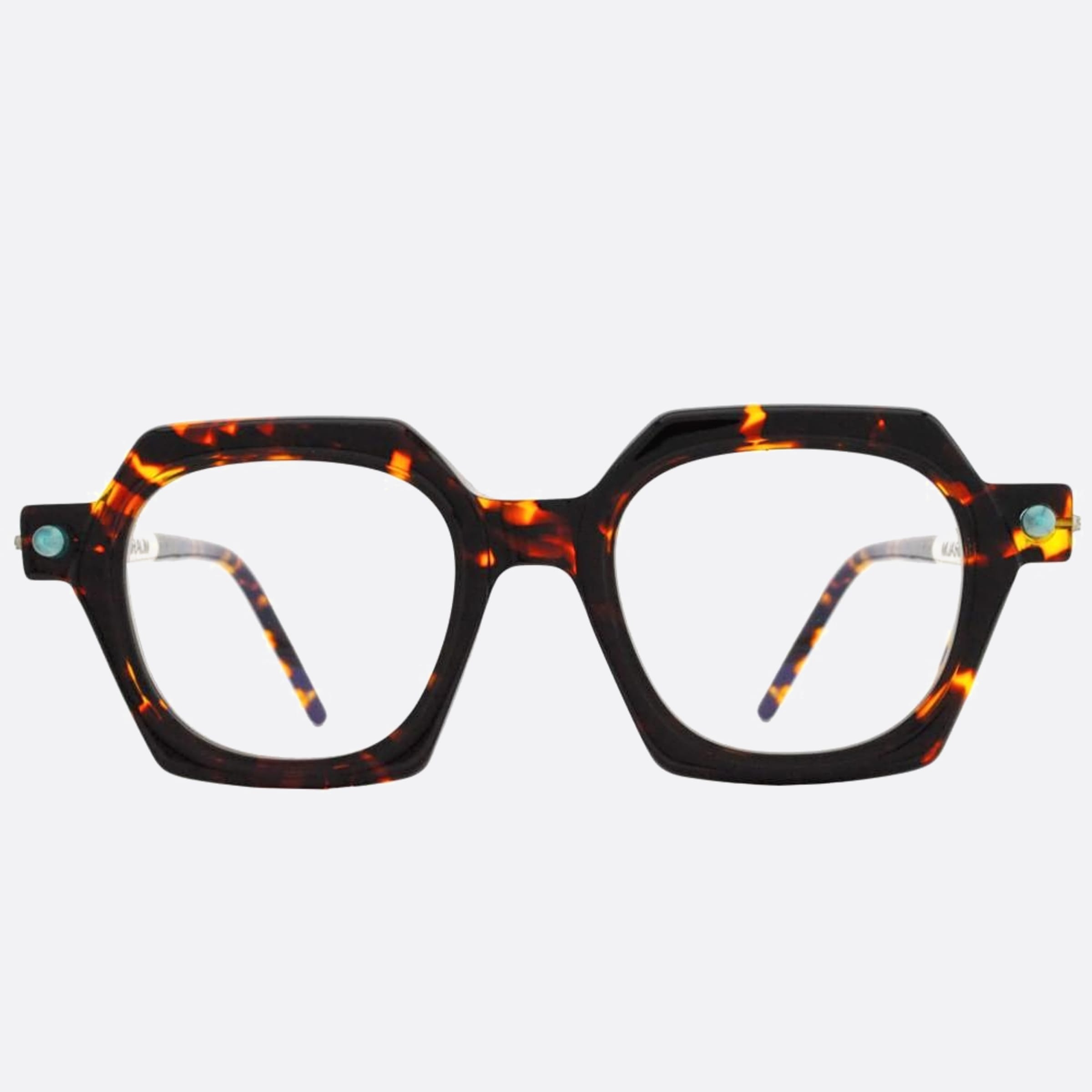 Kuboraum Maske P10 Tor Havana Visor Unisex Eyeglasses - Main View