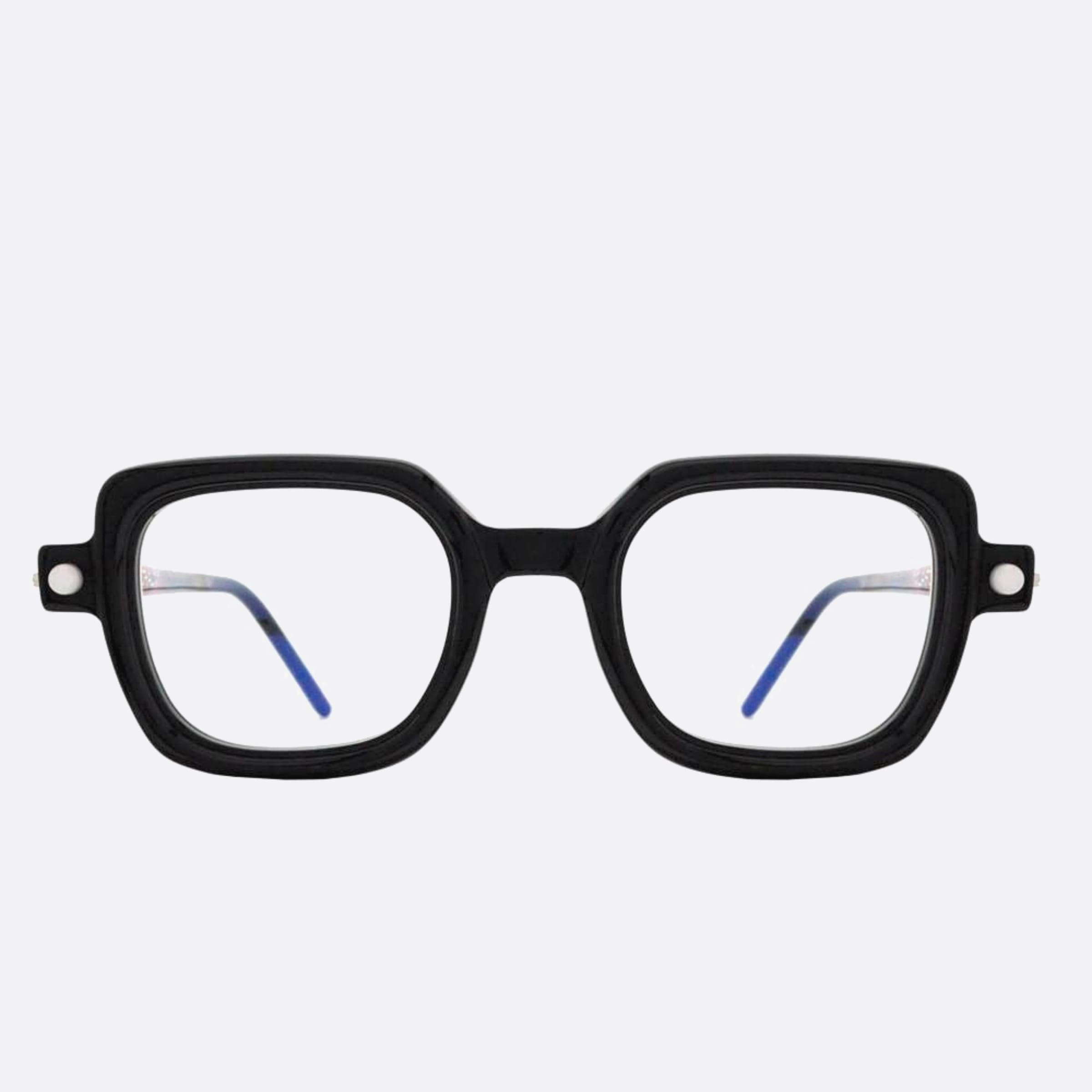 Kuboraum 50mm Maske Black Geometric Unisex Eyeglasses - Main View