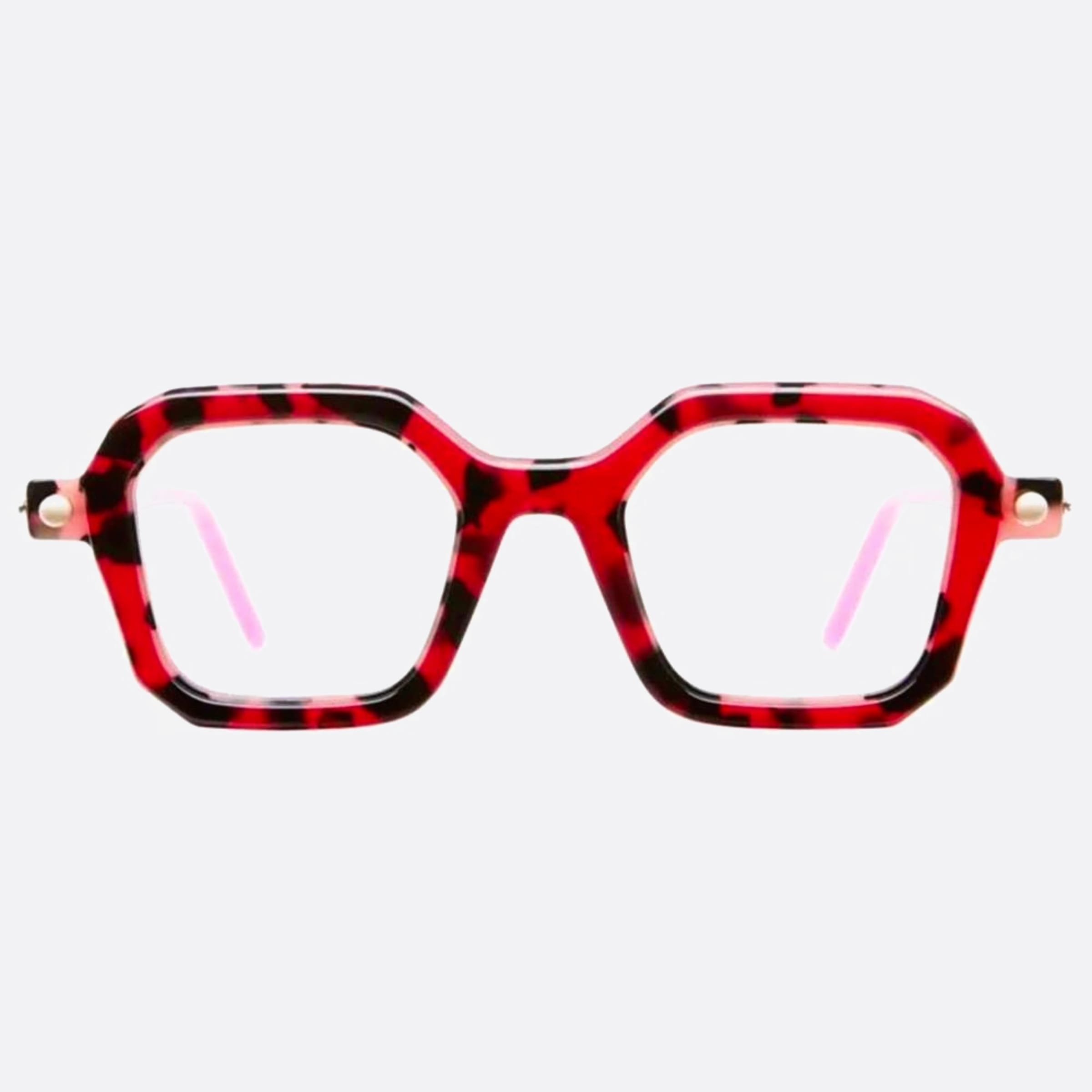 Kuboraum Maske Pink Visor Unisex Eyeglasses - Main View