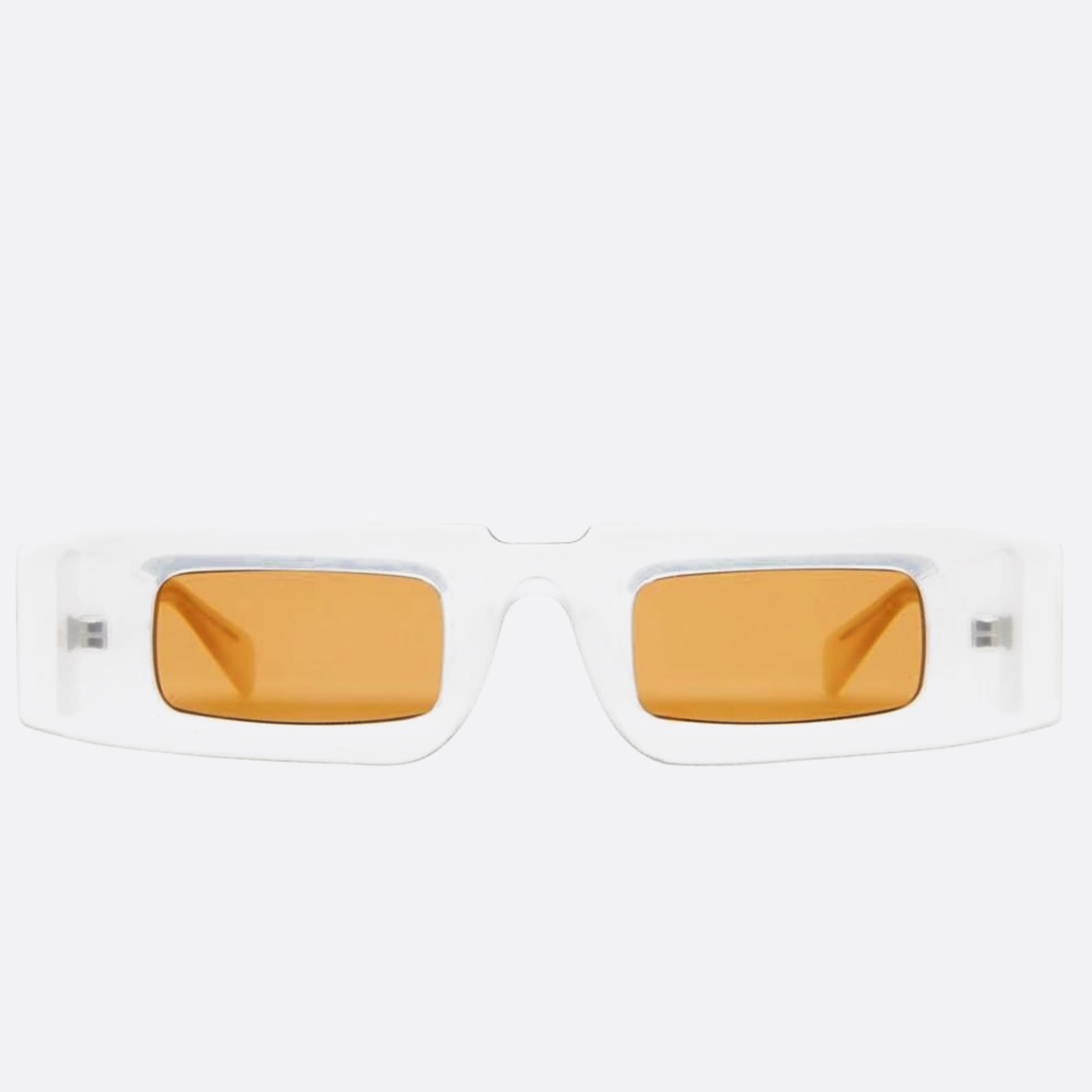 Kuboraum 48mm Maske Transparent Geometric Women Sunglasses - Main View