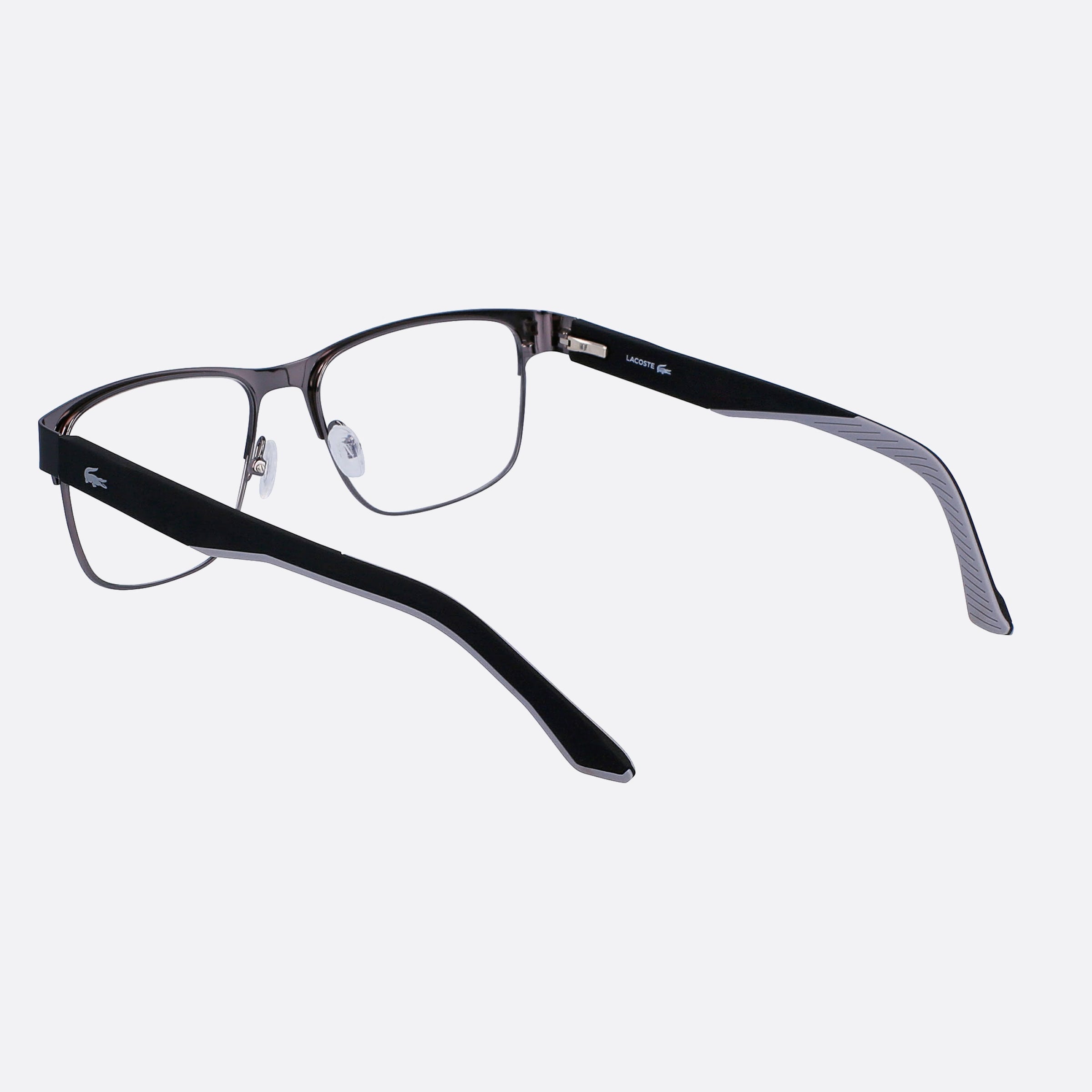 Lacoste 54mm L2291 Black Squared Men Eyeglasses - Lifestyle Shot