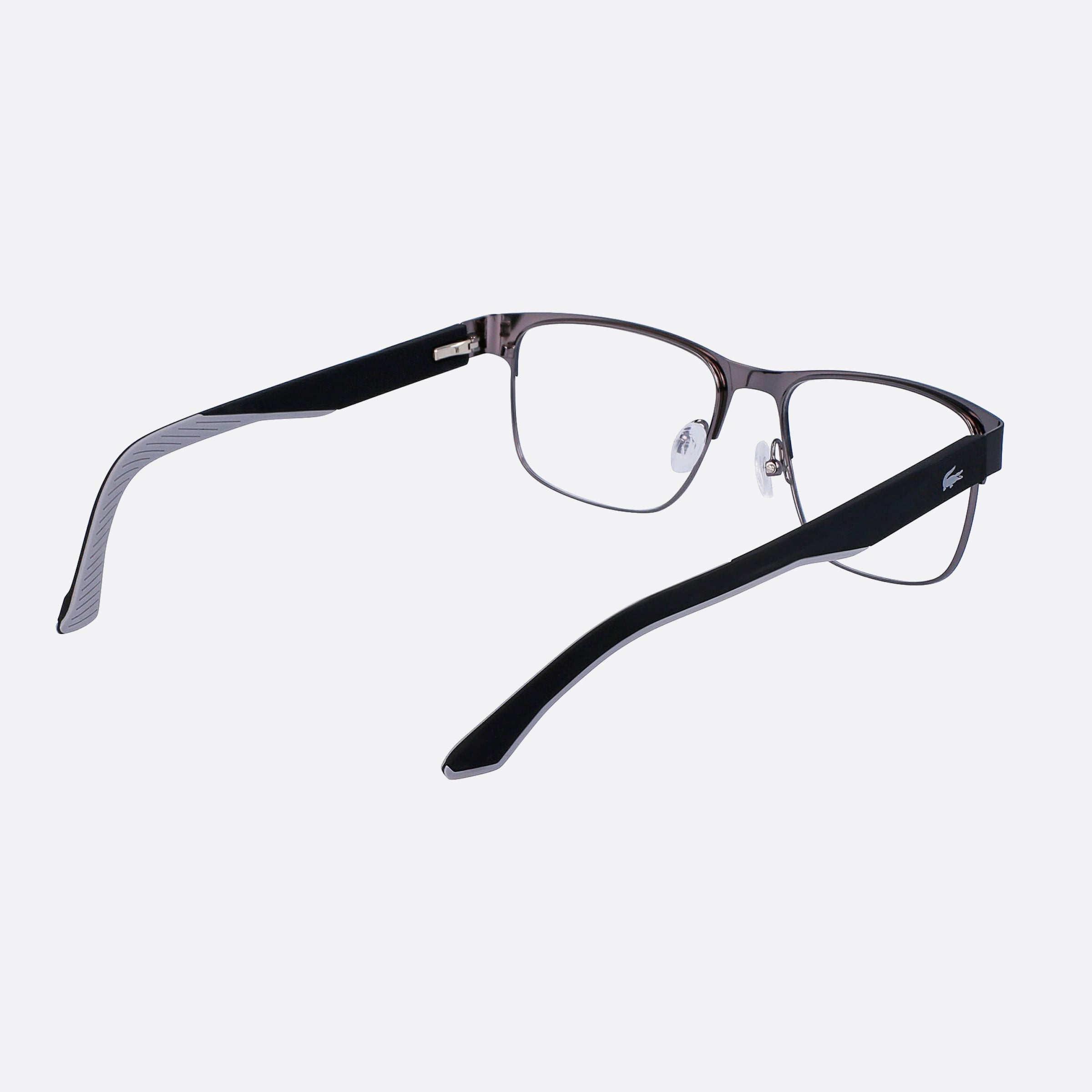 Lacoste 54mm L2291 Black Squared Men Eyeglasses - Additional Angle