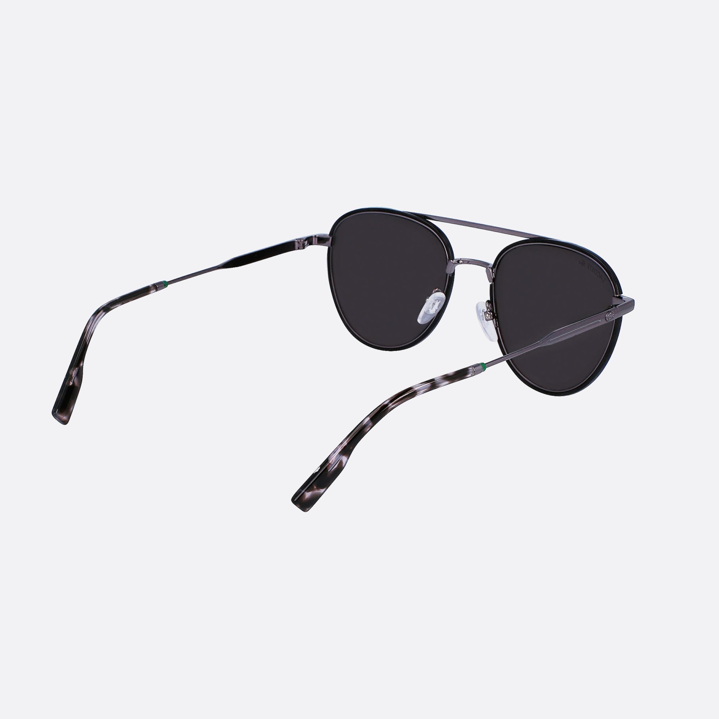 Lacoste 53mm L258s Grey Pilot Men Sunglasses - Additional Angle