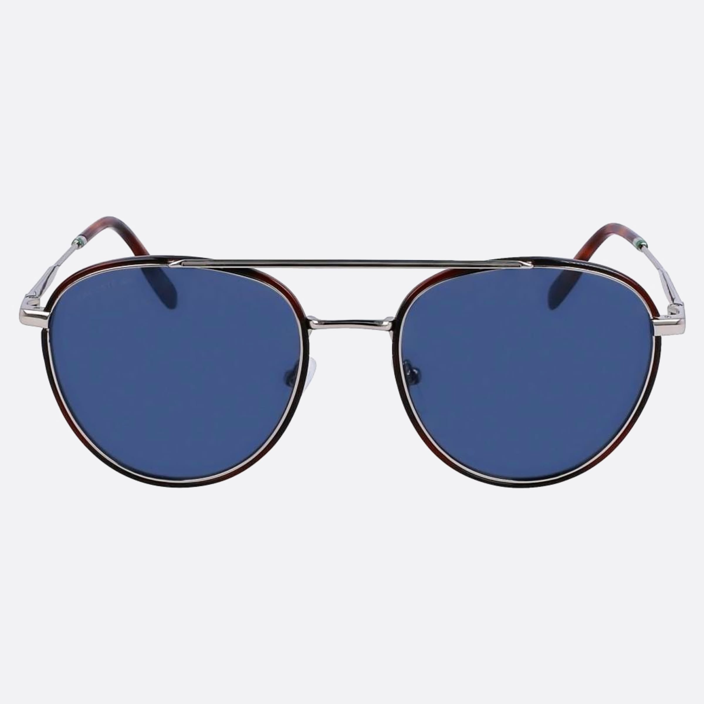 Lacoste 53mm L258s Havana Pilot Men Sunglasses - Main View
