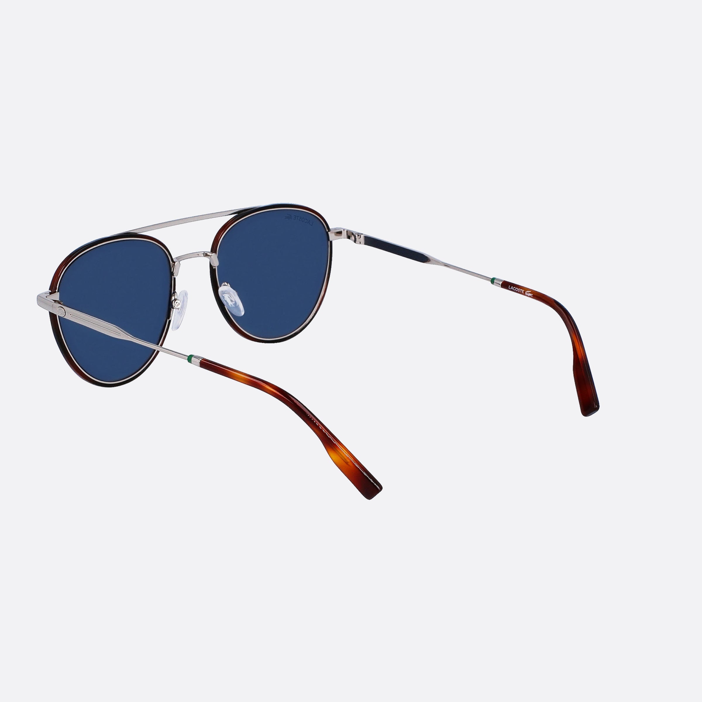 Lacoste 53mm L258s Havana Pilot Men Sunglasses - Lifestyle Shot