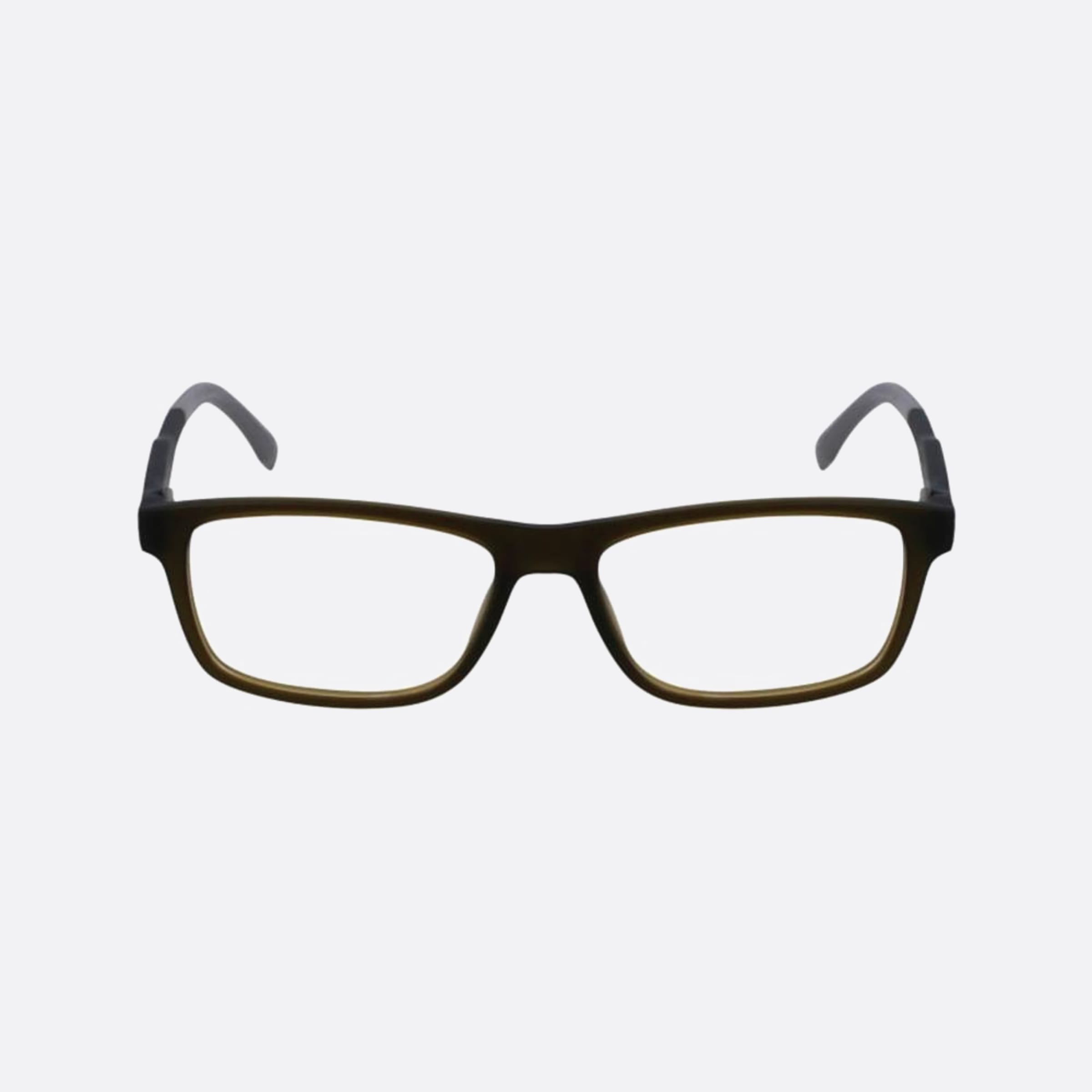 Lacoste 55mm L2876 Green Rectangle Men Eyeglasses - Main View