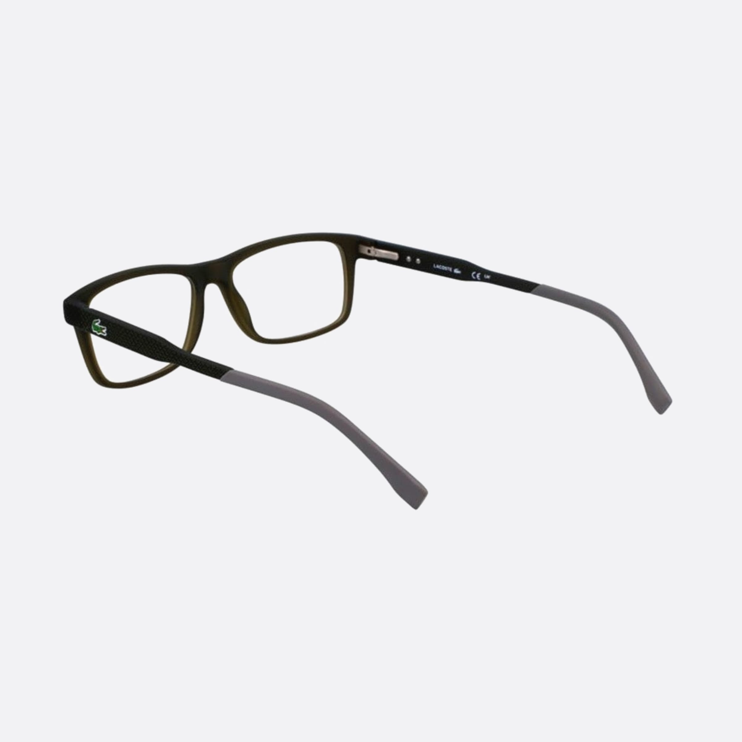 Lacoste 55mm L2876 Green Rectangle Men Eyeglasses - Lifestyle Shot