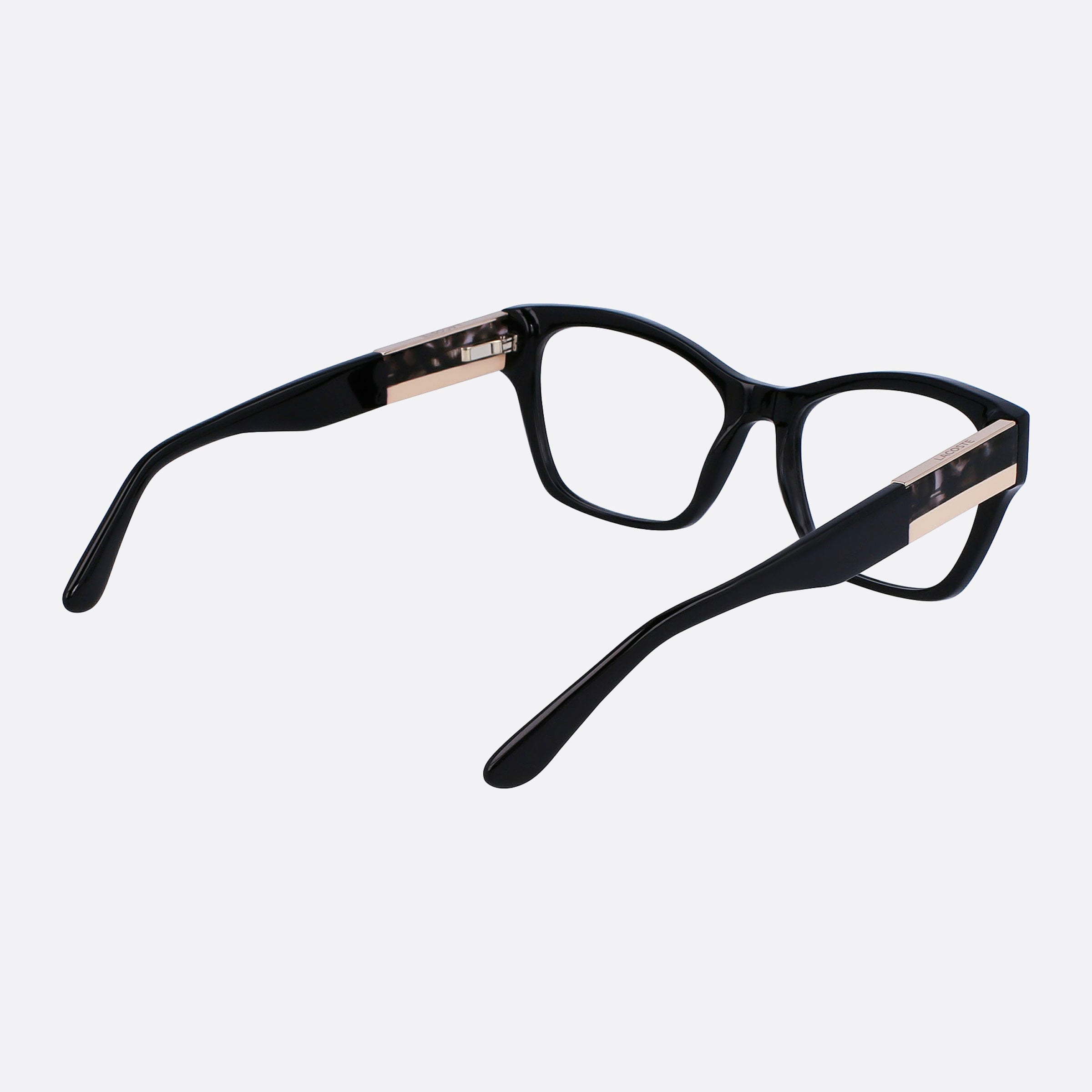Lacoste 54mm L2919 Black Squared Women Eyeglasses - Additional Angle