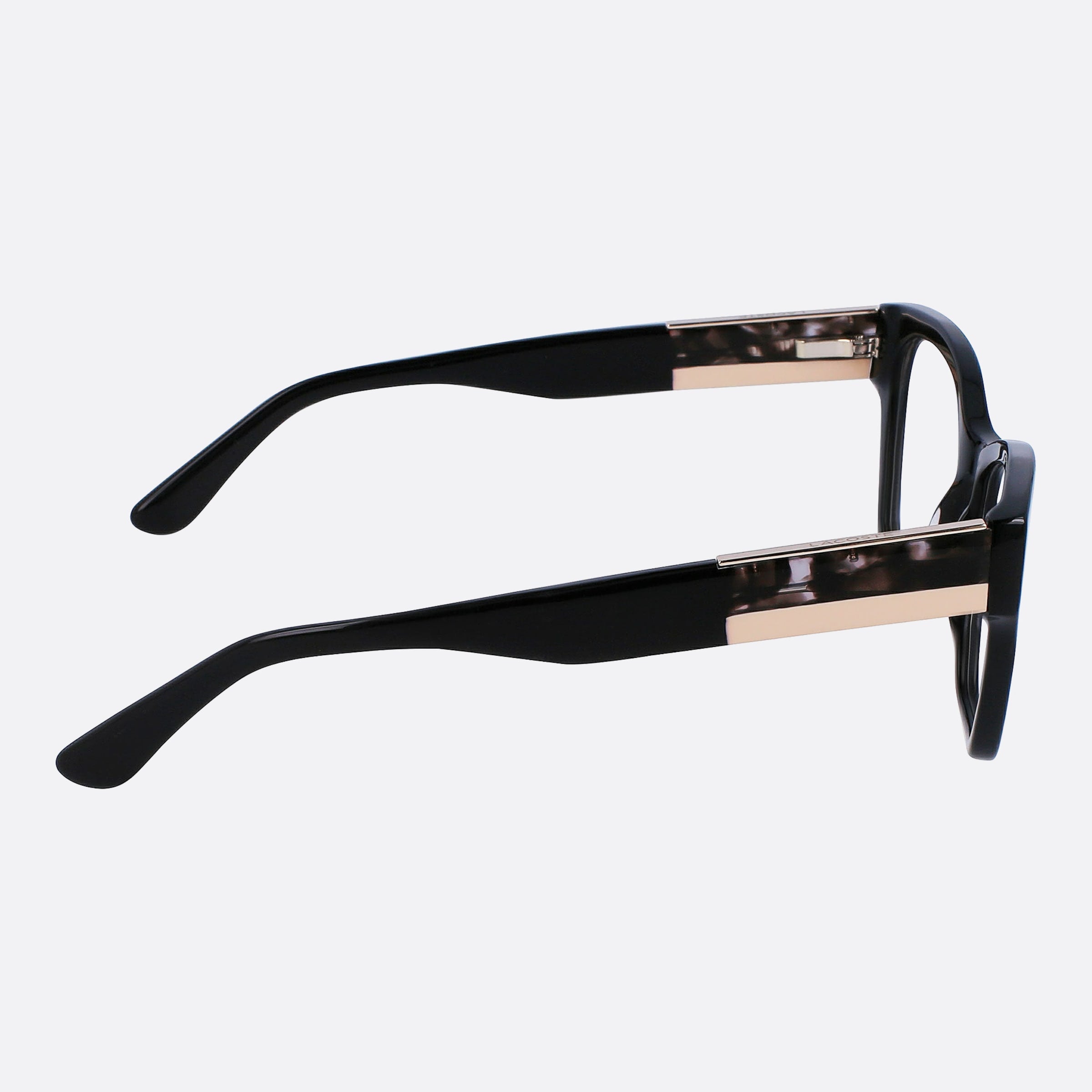 Lacoste 54mm L2919 Black Squared Women Eyeglasses - Additional Angle