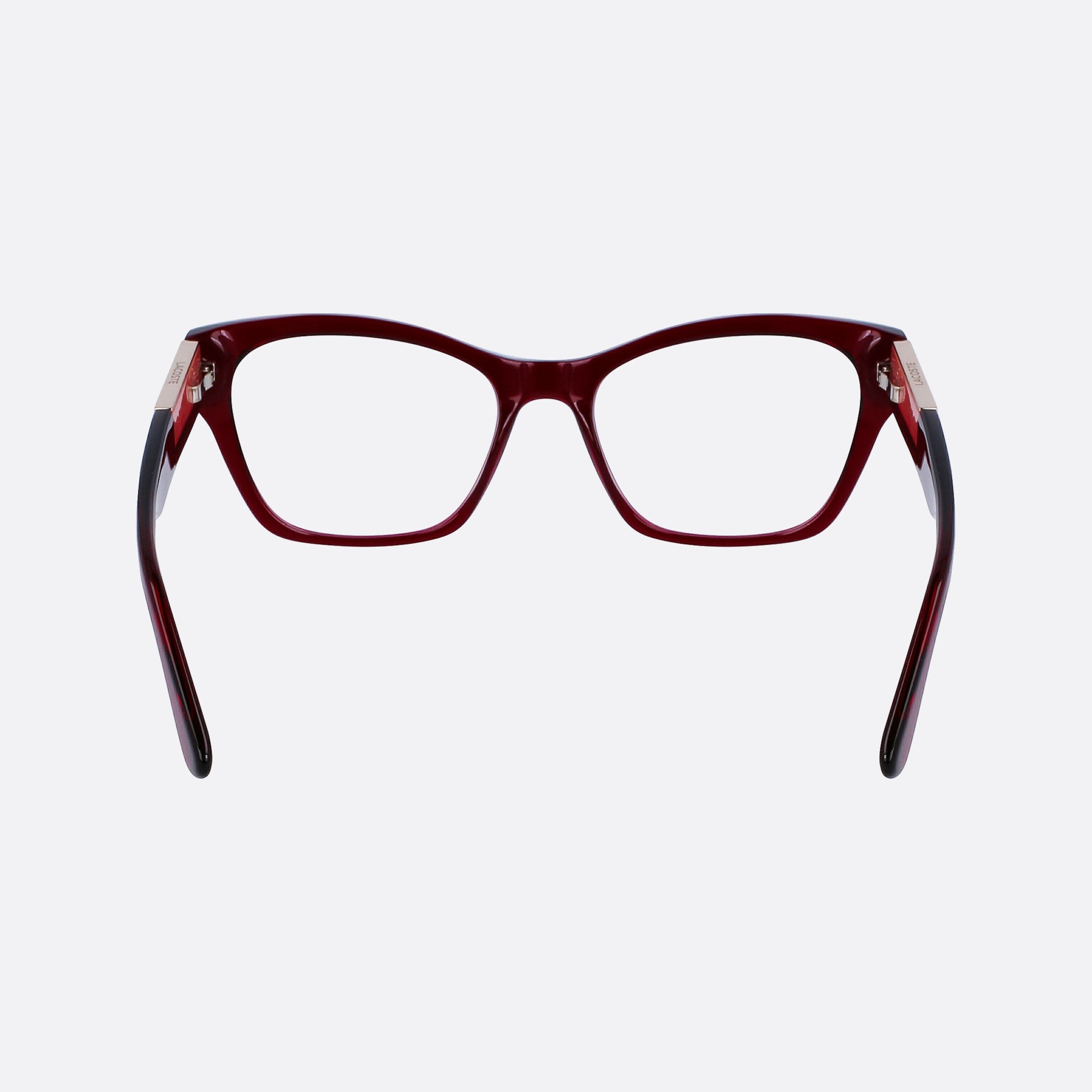 Lacoste 54mm L2919 Red Squared Women Eyeglasses - Additional Angle