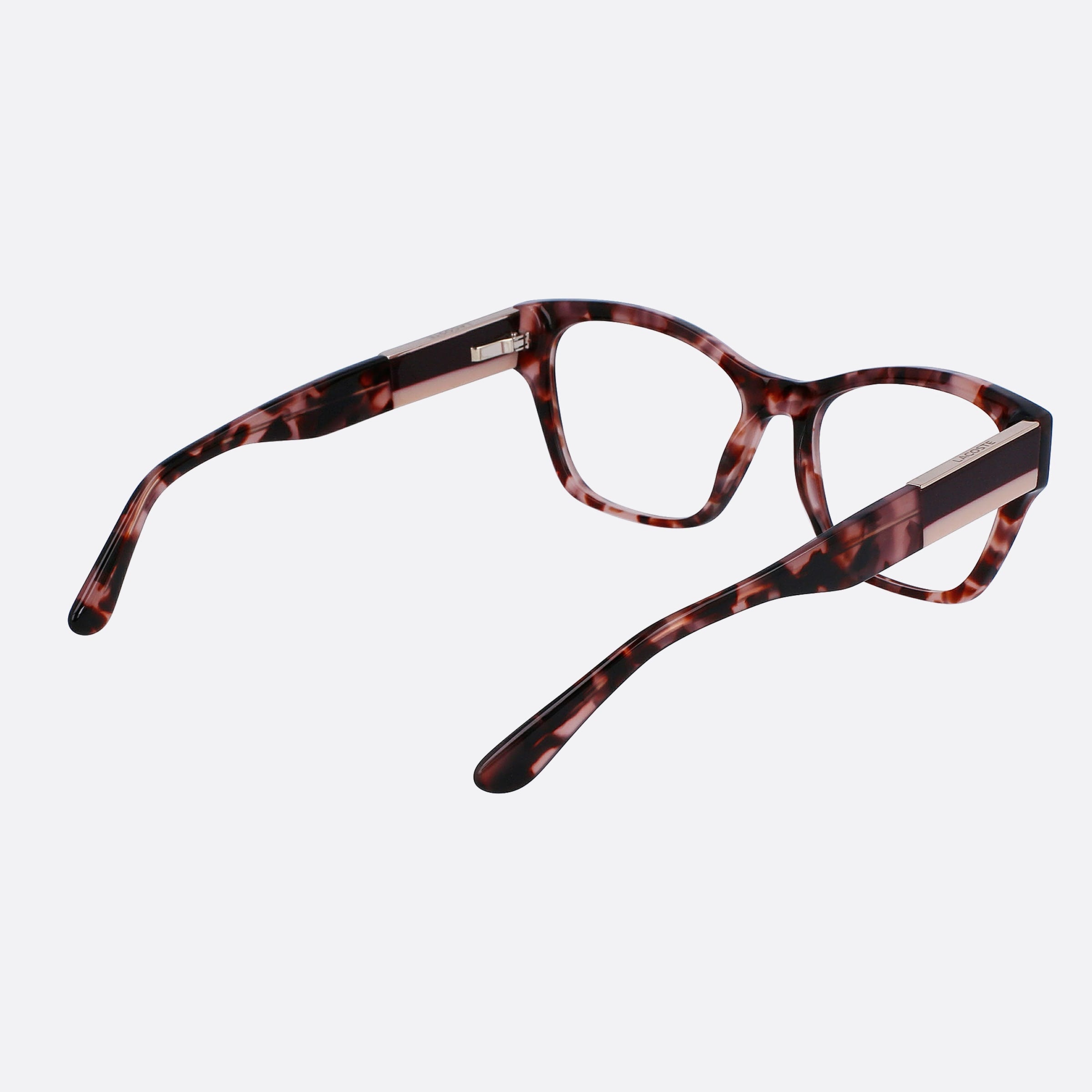 Lacoste 54mm L2919 Havana Squared Women Eyeglasses - Additional Angle