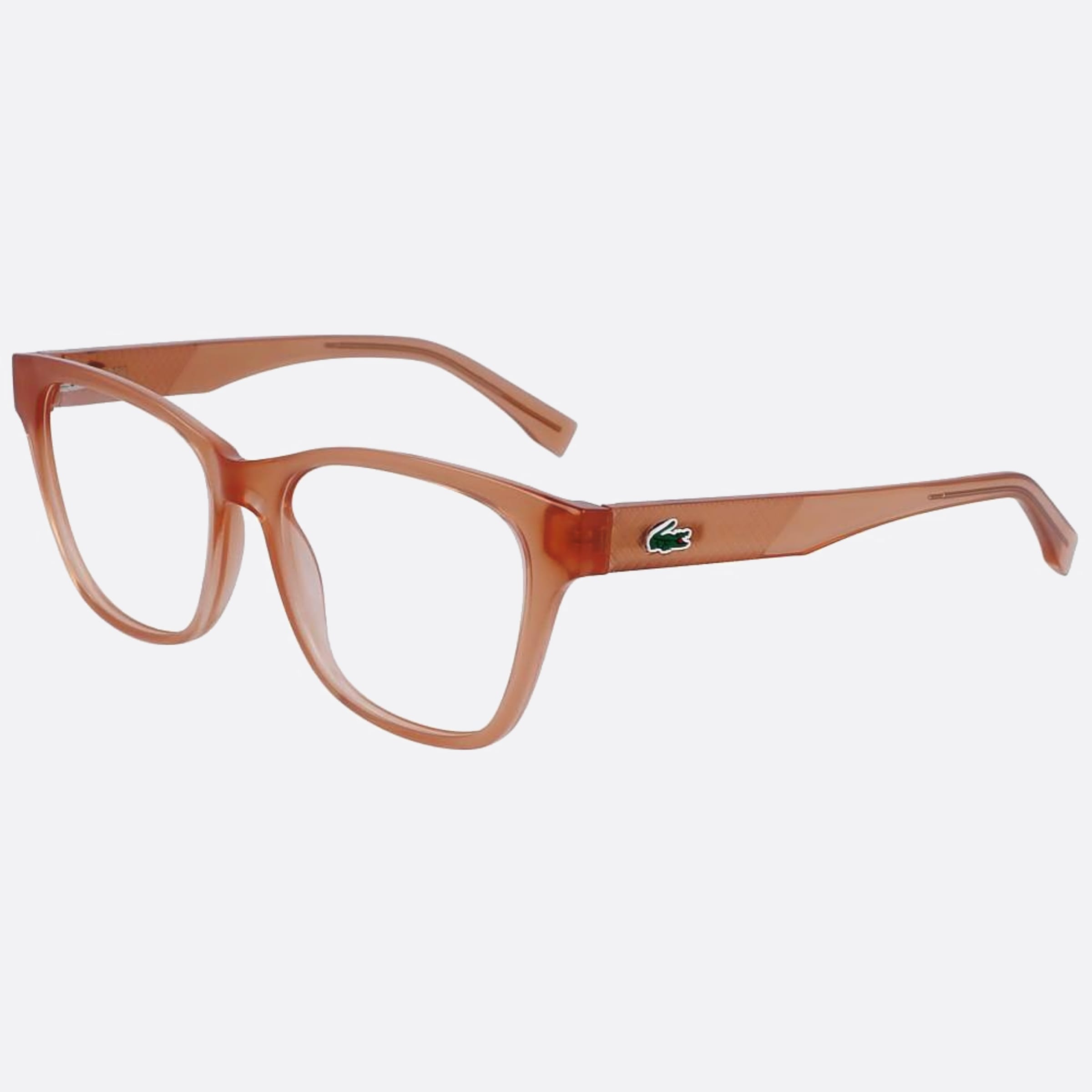 Lacoste 54mm L2920 Brown Squared Women Eyeglasses - Side View