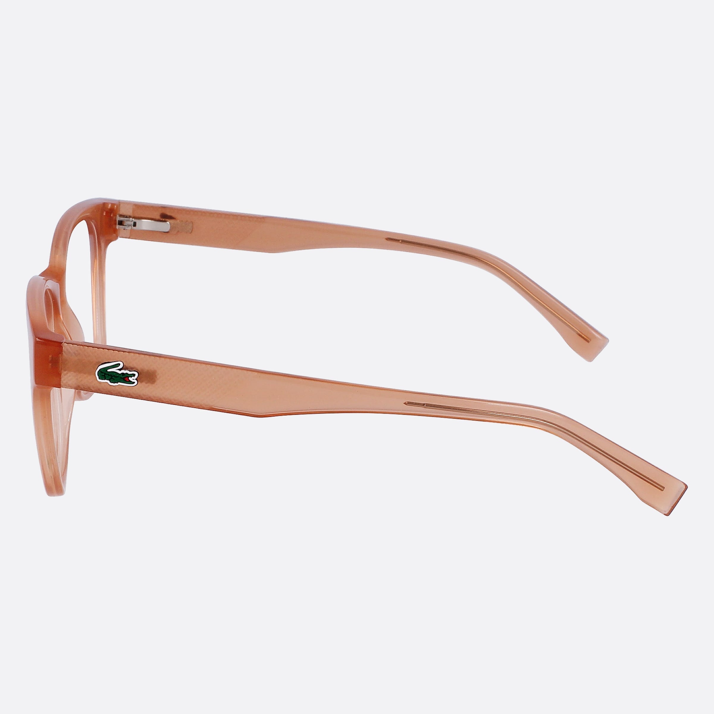 Lacoste 54mm L2920 Brown Squared Women Eyeglasses - Detail View
