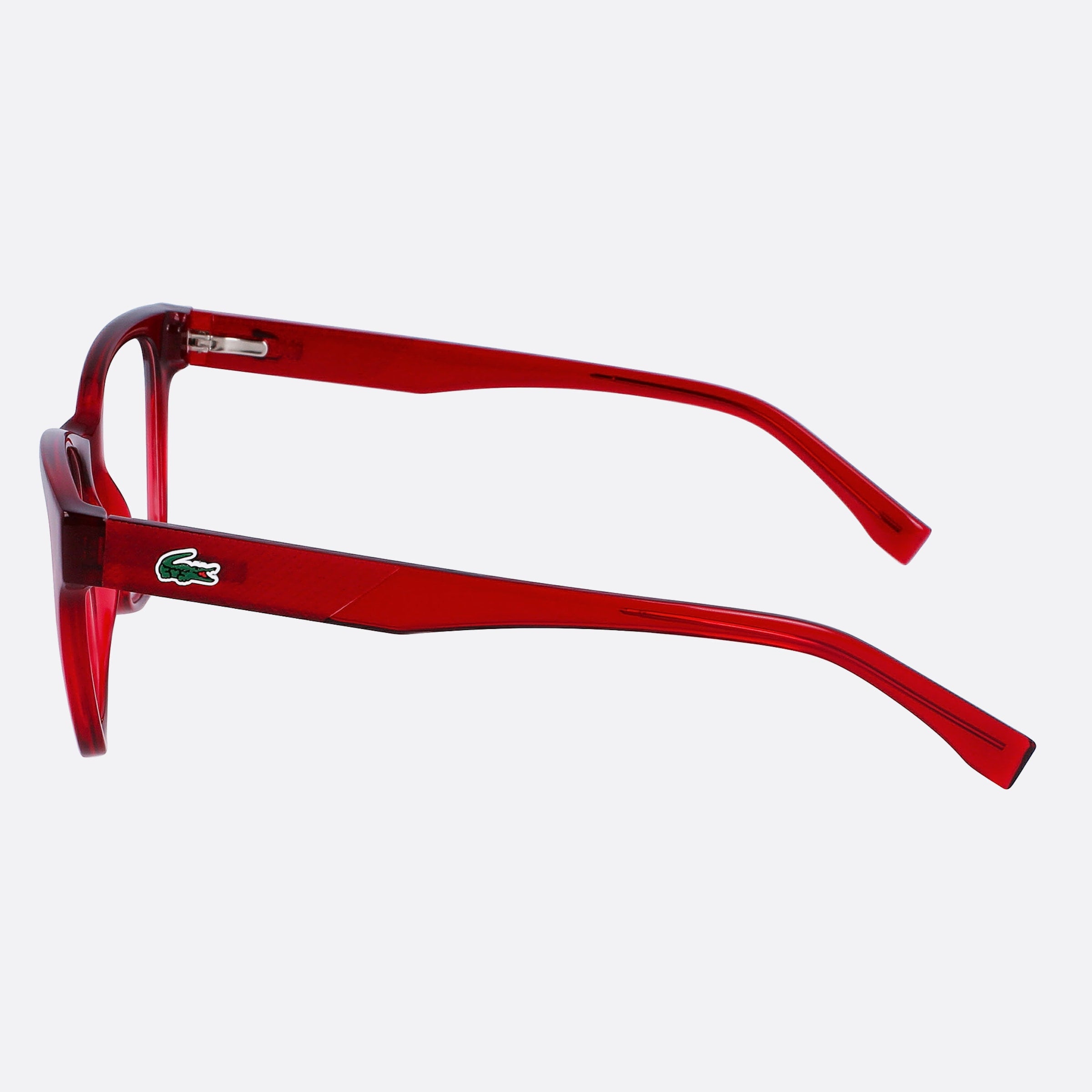 Lacoste 54mm L2920 Red Squared Women Eyeglasses - Detail View