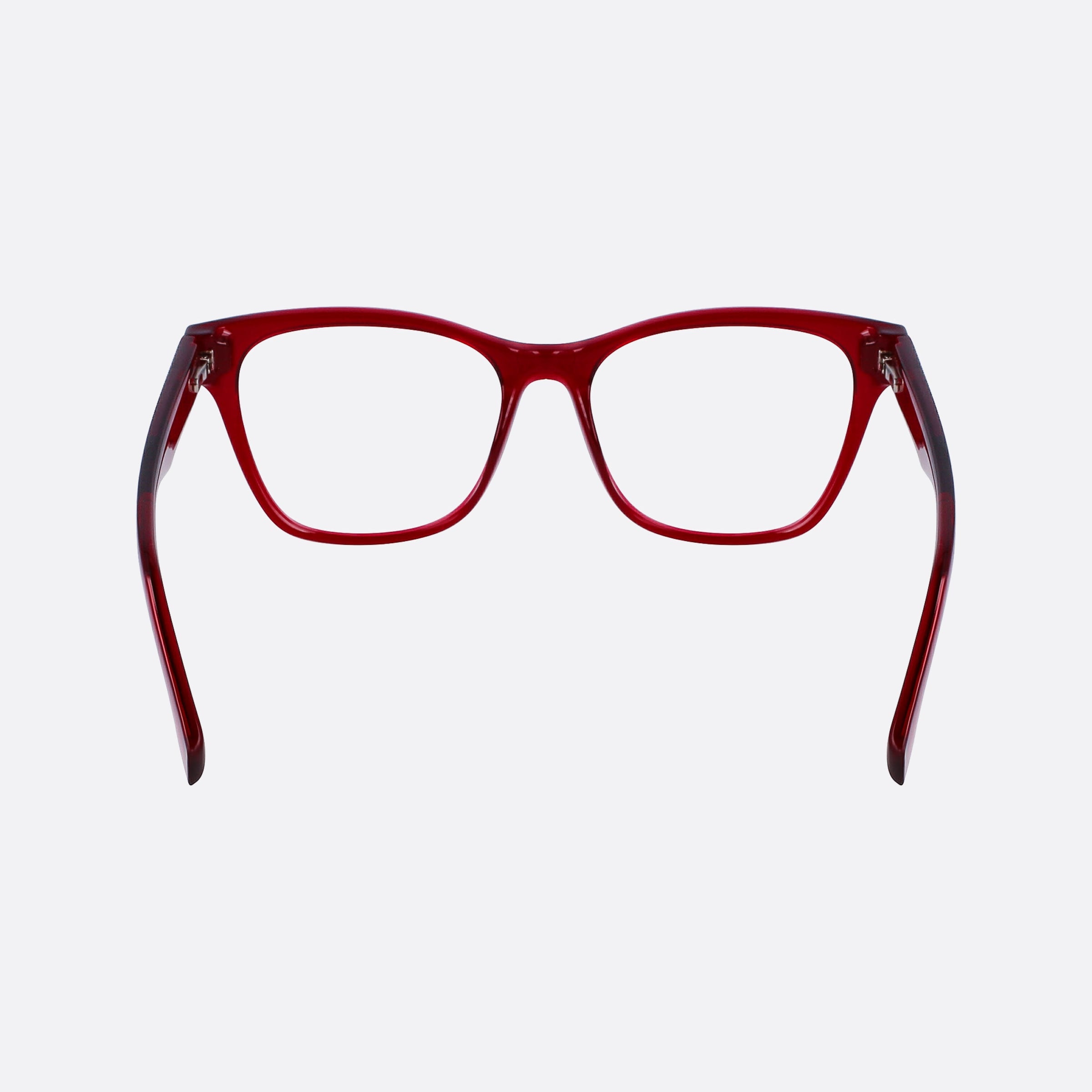 Lacoste 54mm L2920 Red Squared Women Eyeglasses - Additional Angle
