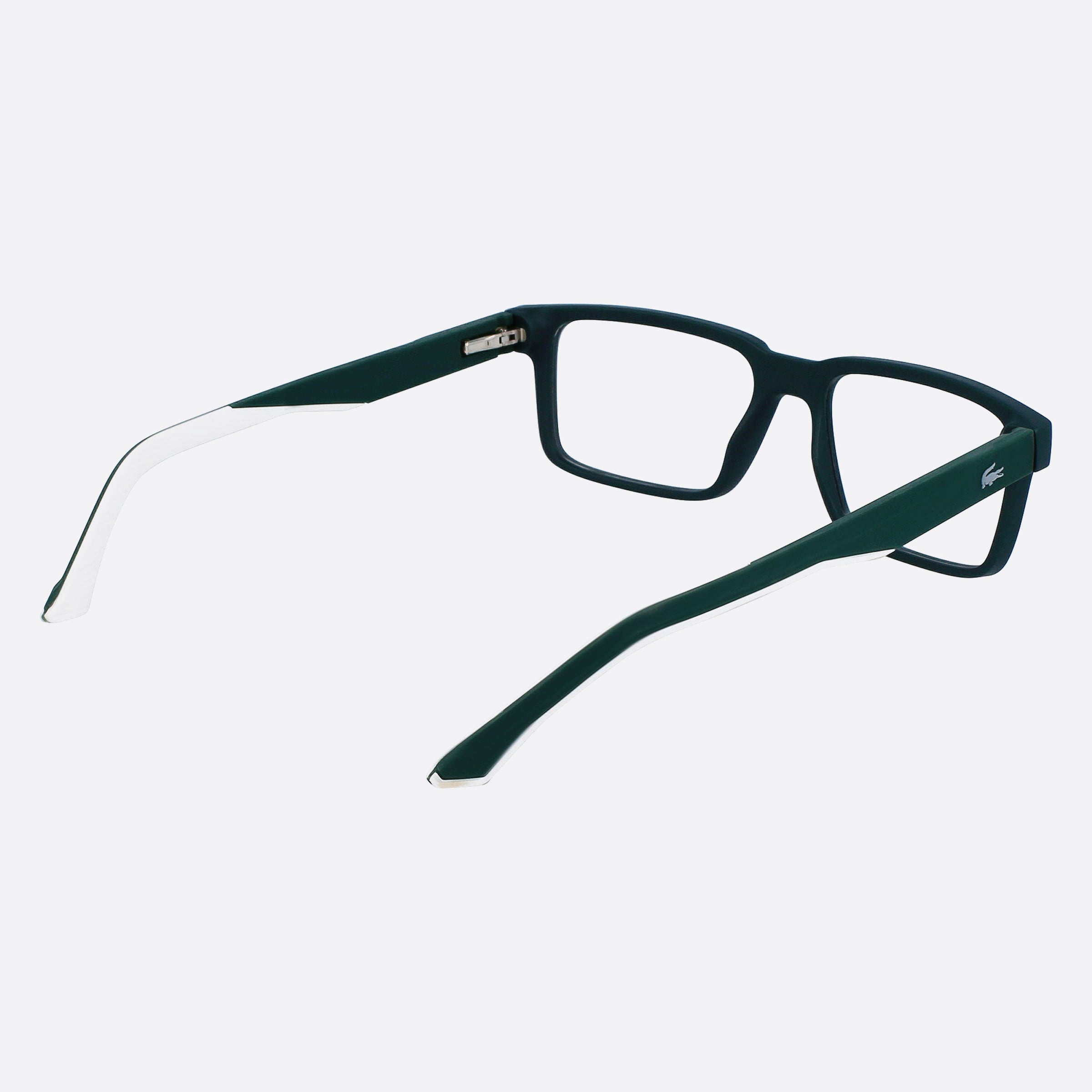 Lacoste 53mm L2922 Green Squared Men Eyeglasses - Additional Angle