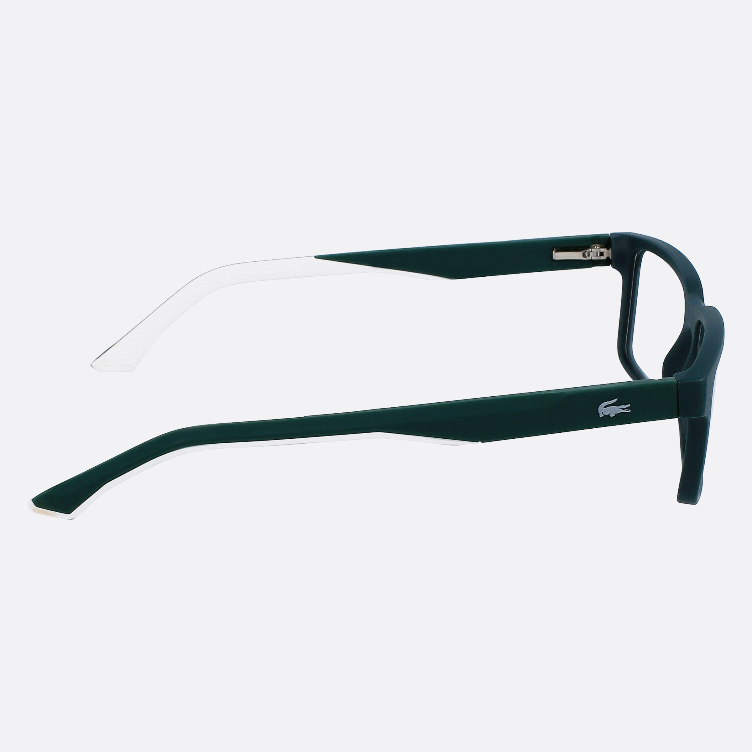 Lacoste 53mm L2922 Green Squared Men Eyeglasses - Additional Angle