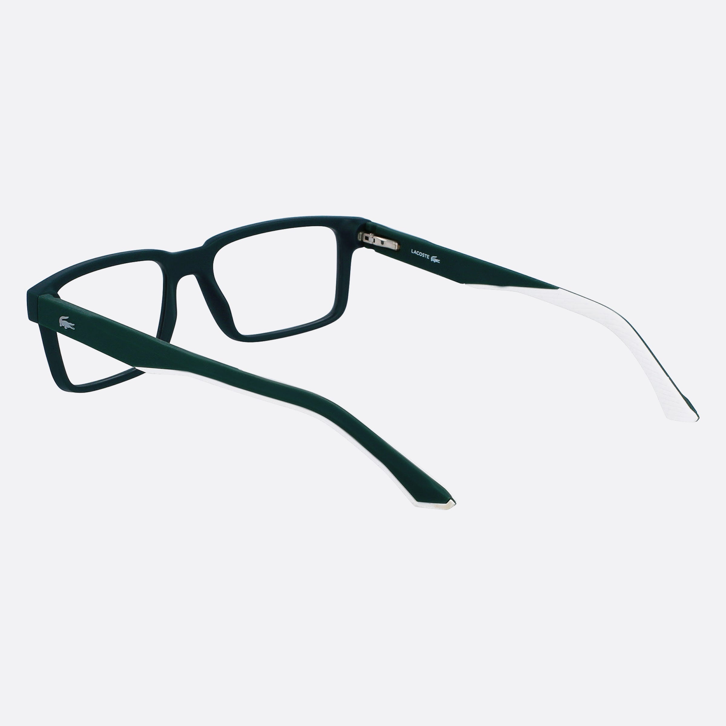 Lacoste 55mm L2922 Green Squared Men Eyeglasses - Lifestyle Shot