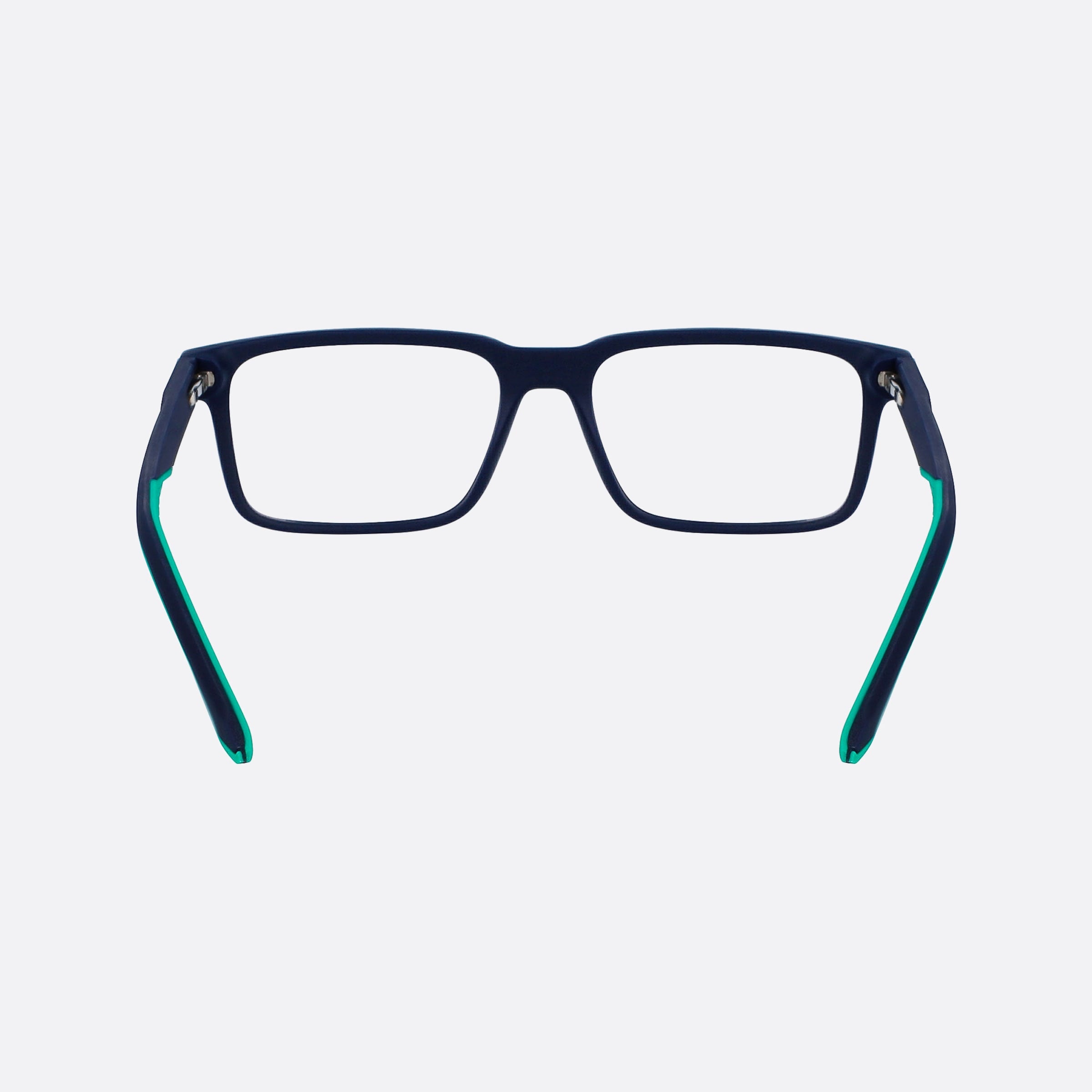 Lacoste 53mm L2922 Blue Squared Men Eyeglasses - Additional Angle