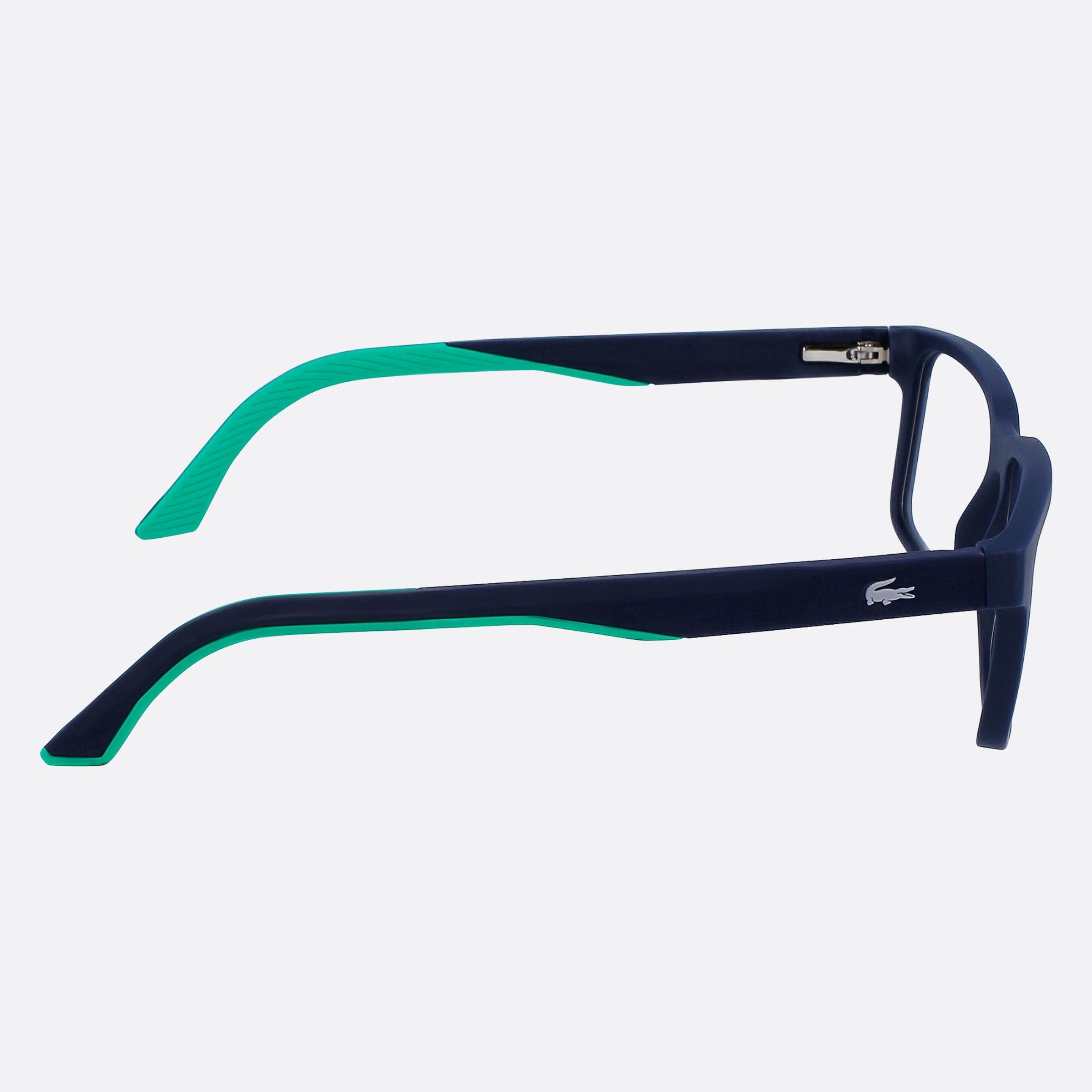 Lacoste 53mm L2922 Blue Squared Men Eyeglasses - Additional Angle