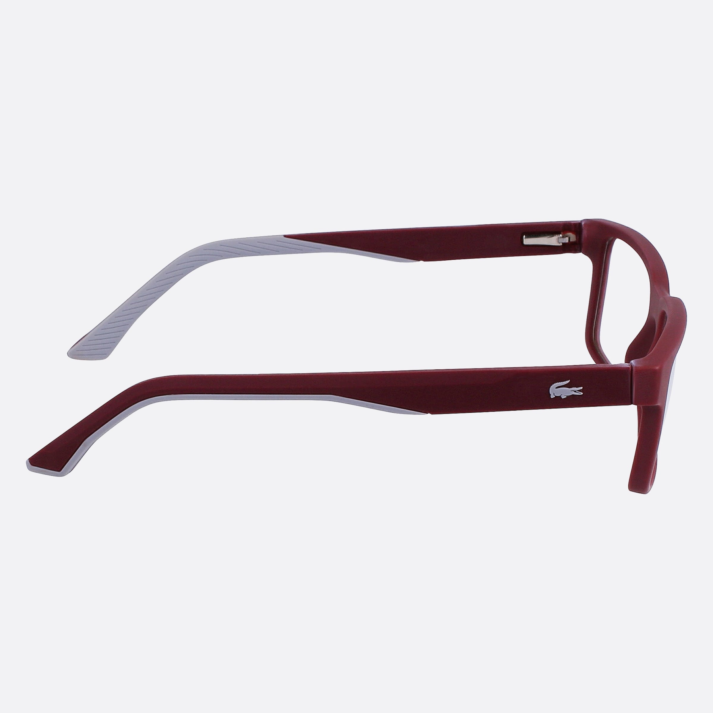 Lacoste 53mm L2922 Red Squared Men Eyeglasses - Additional Angle