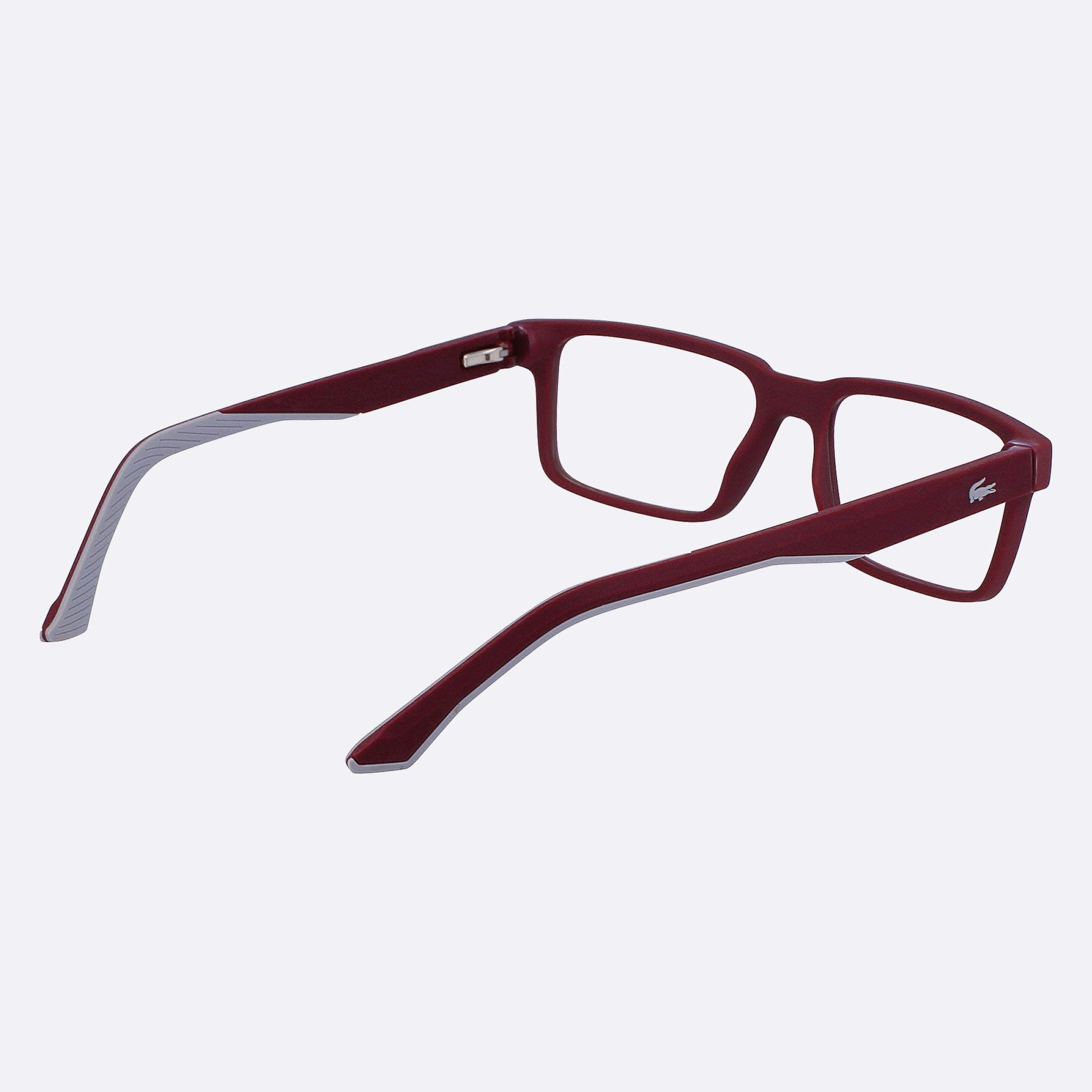 Lacoste 55mm L2922 Red Squared Men Eyeglasses - Additional Angle