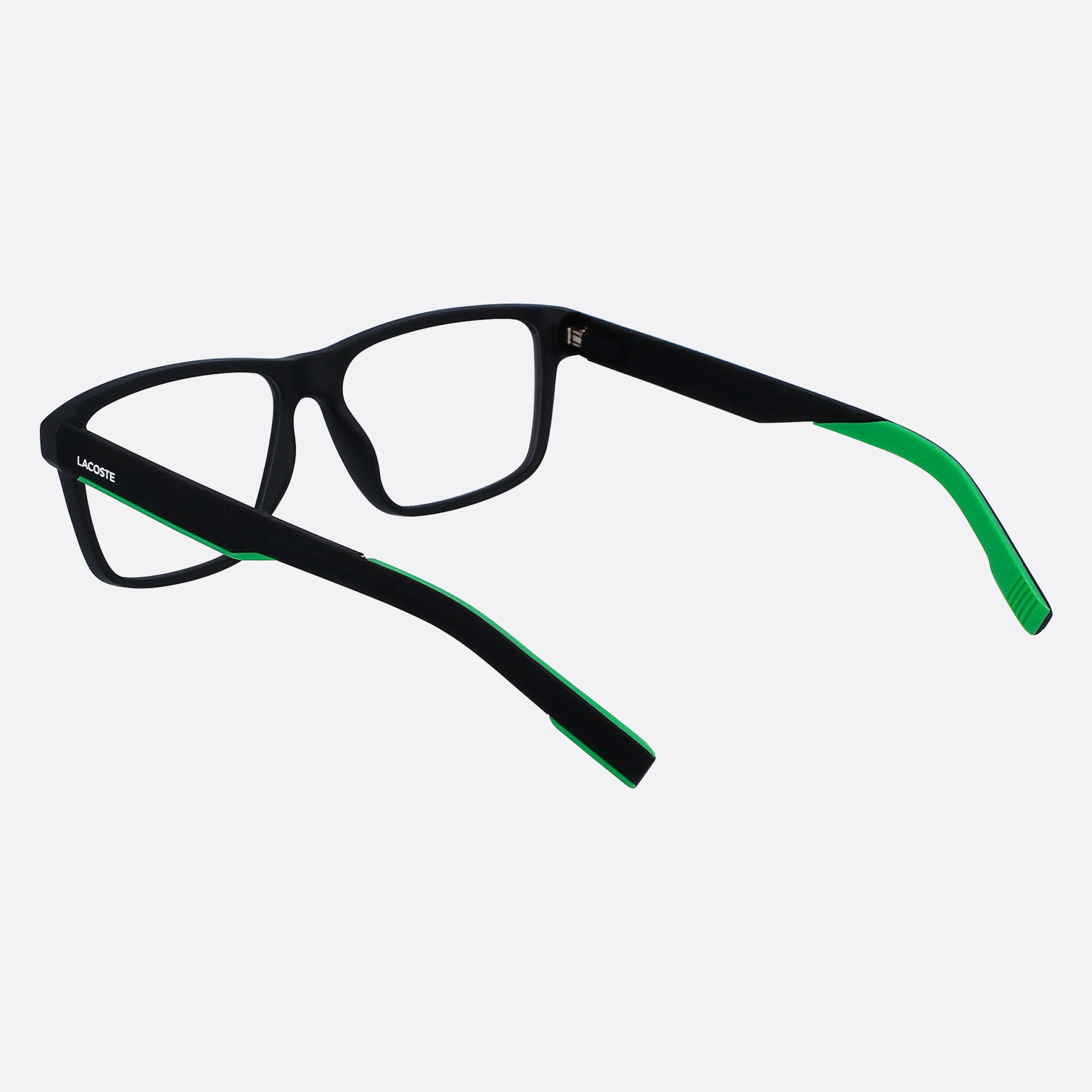 Lacoste 57mm L2923 Black Squared Men Eyeglasses - Lifestyle Shot