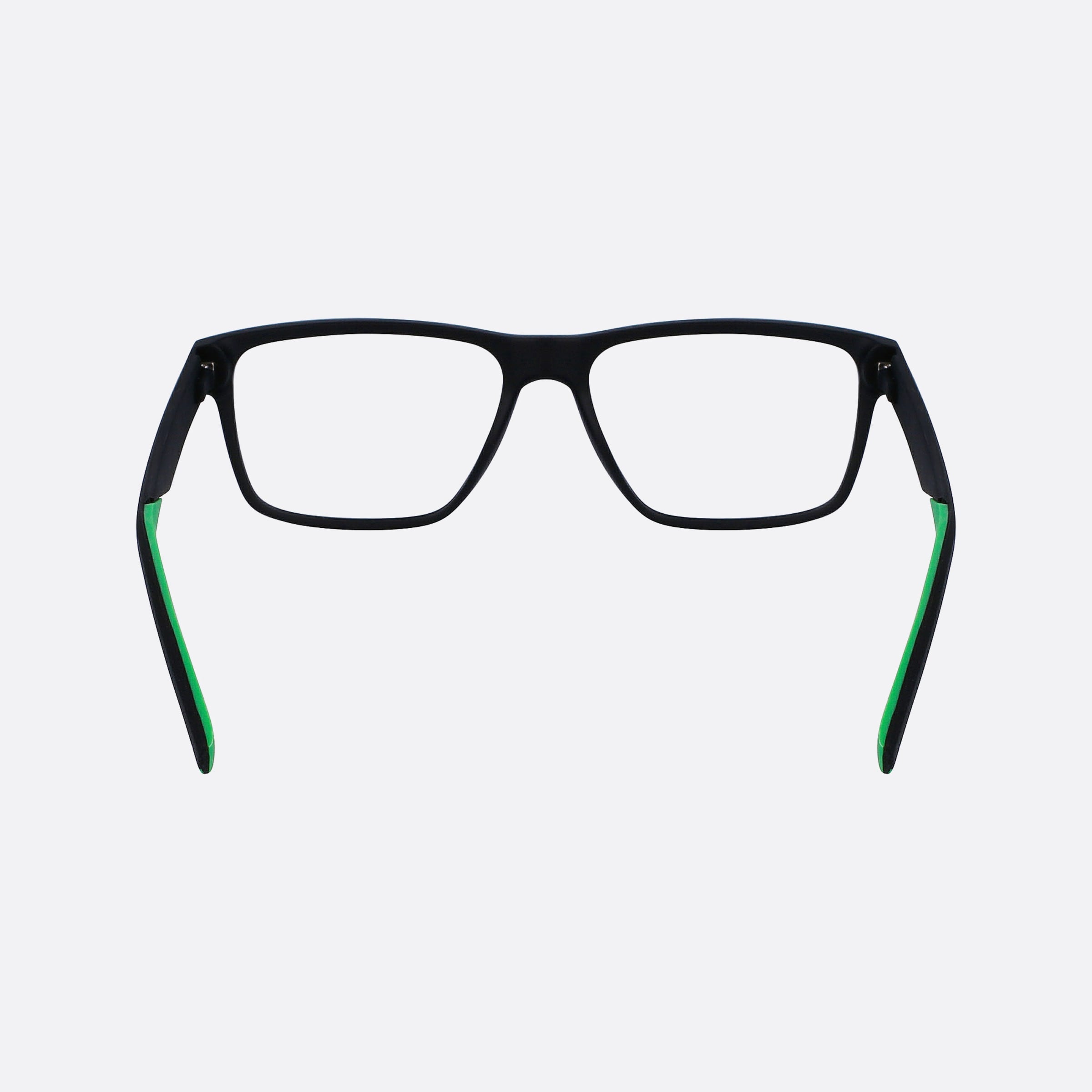 Lacoste 57mm L2923 Black Squared Men Eyeglasses - Additional Angle