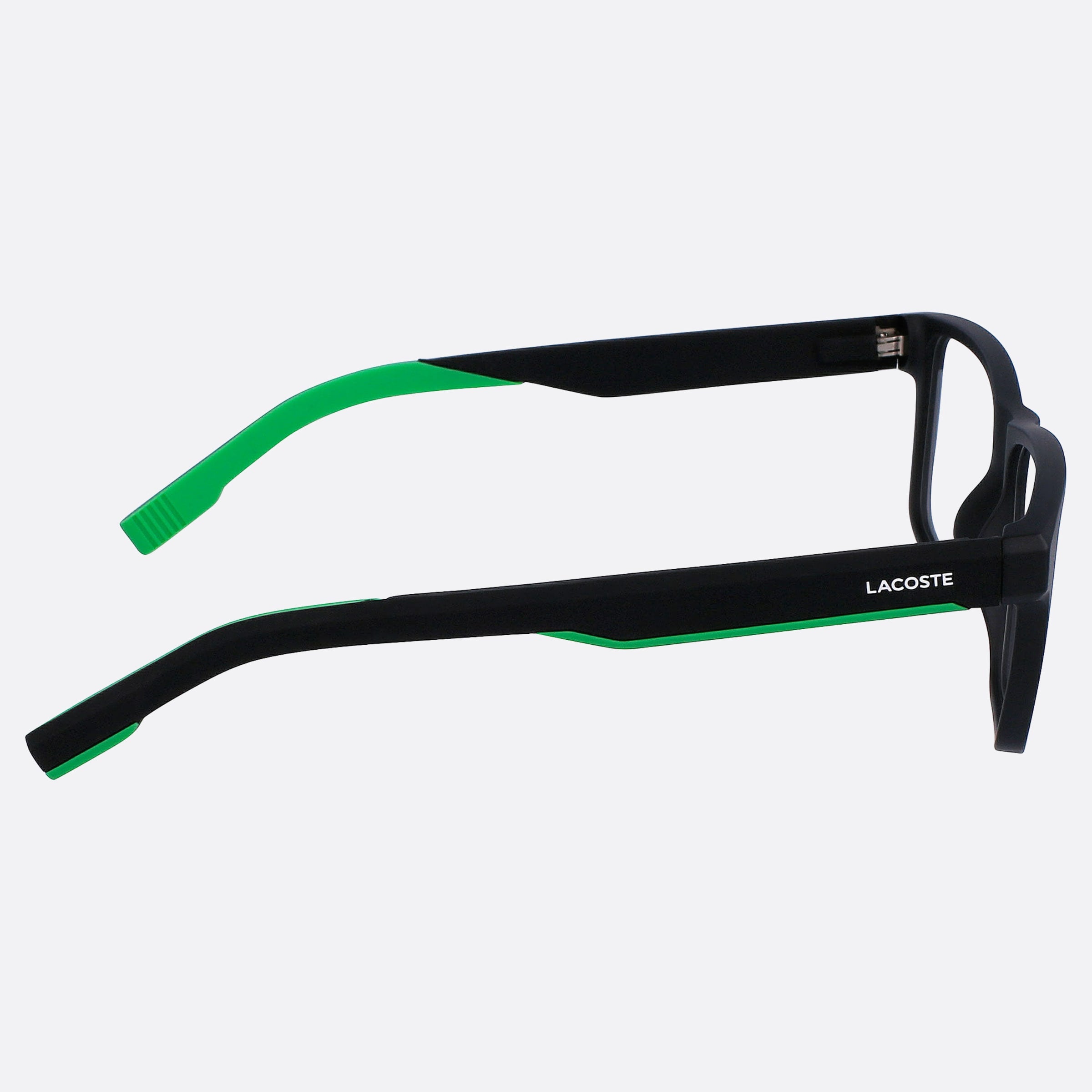 Lacoste 57mm L2923 Black Squared Men Eyeglasses - Additional Angle