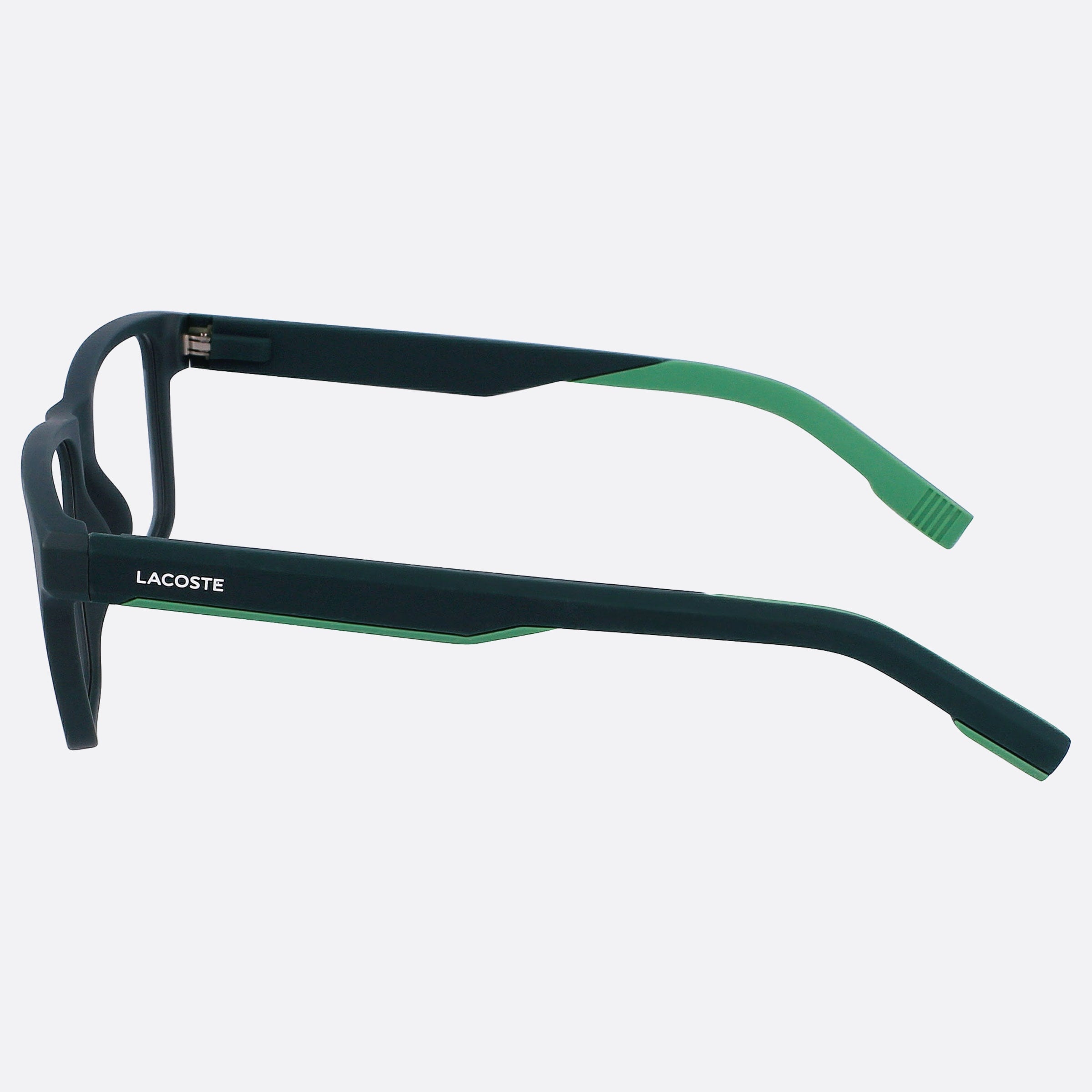 Lacoste 57mm L2923 Green Squared Men Eyeglasses - Detail View