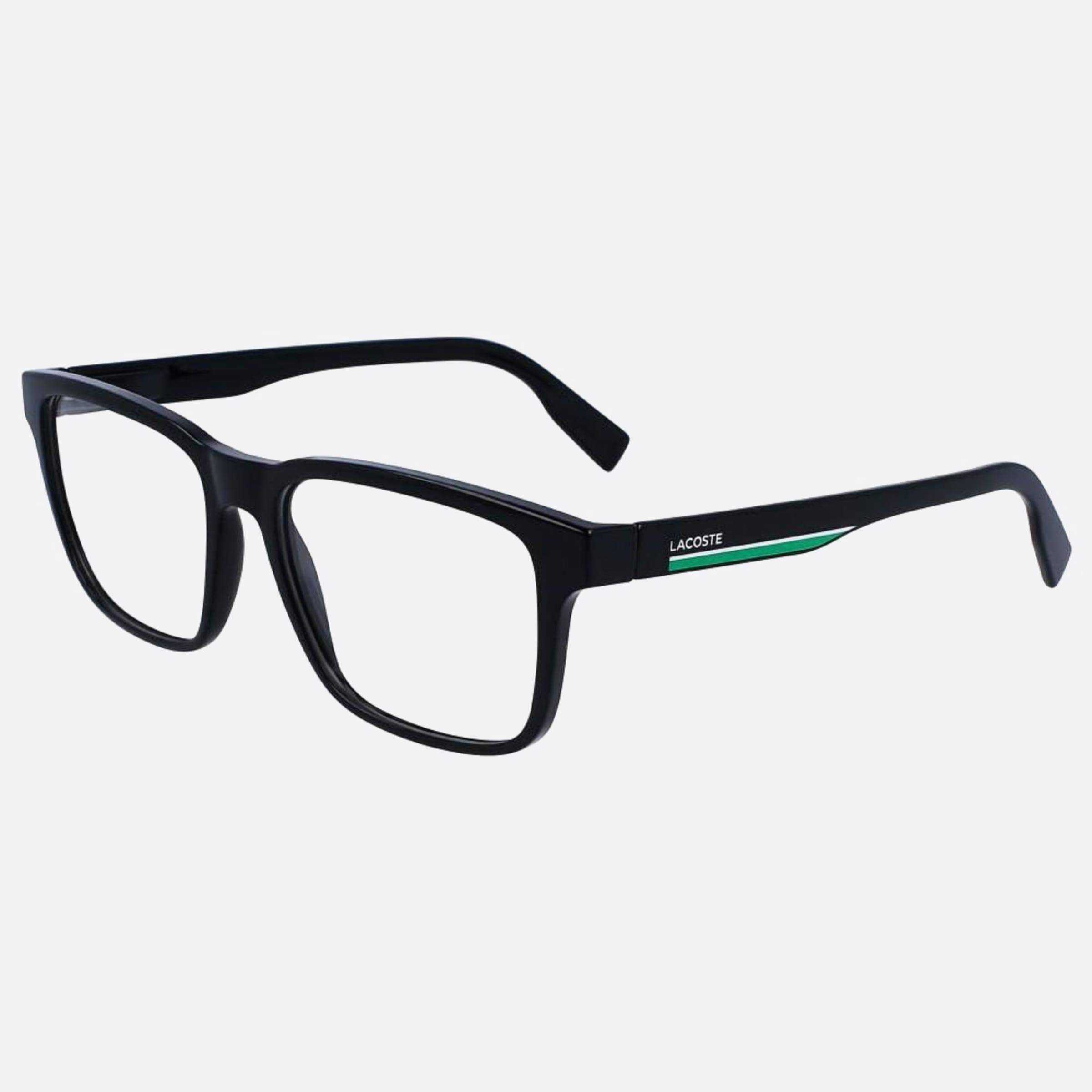 Lacoste 55mm L2926 Black Squared Men Eyeglasses - Side View