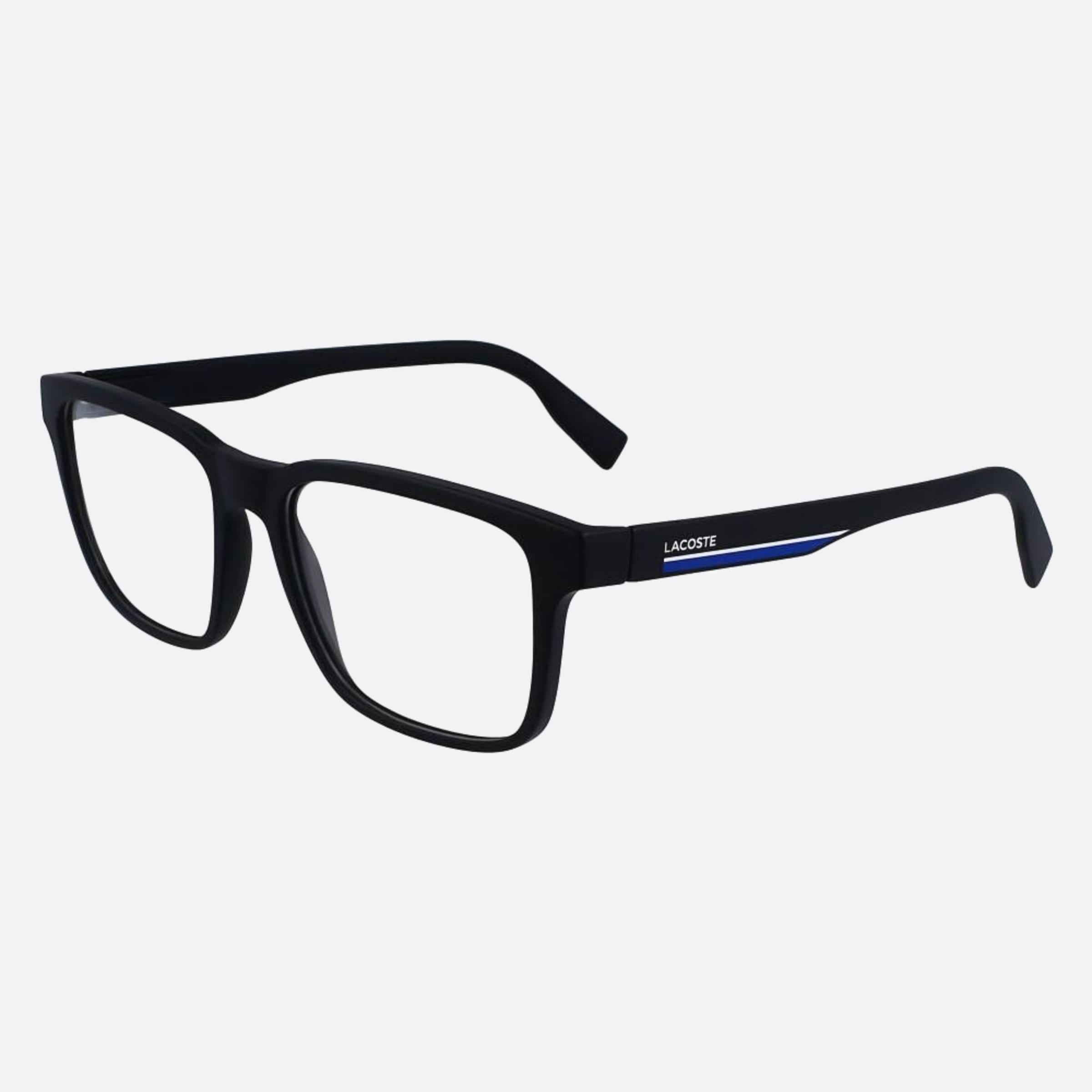 Lacoste 55mm L2926 Black Squared Men Eyeglasses - Side View