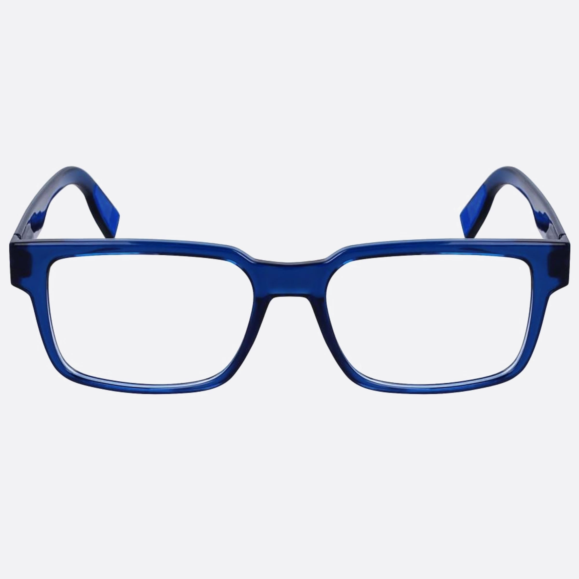 Lacoste 53mm L2928 Blue Squared Men Eyeglasses - Main View