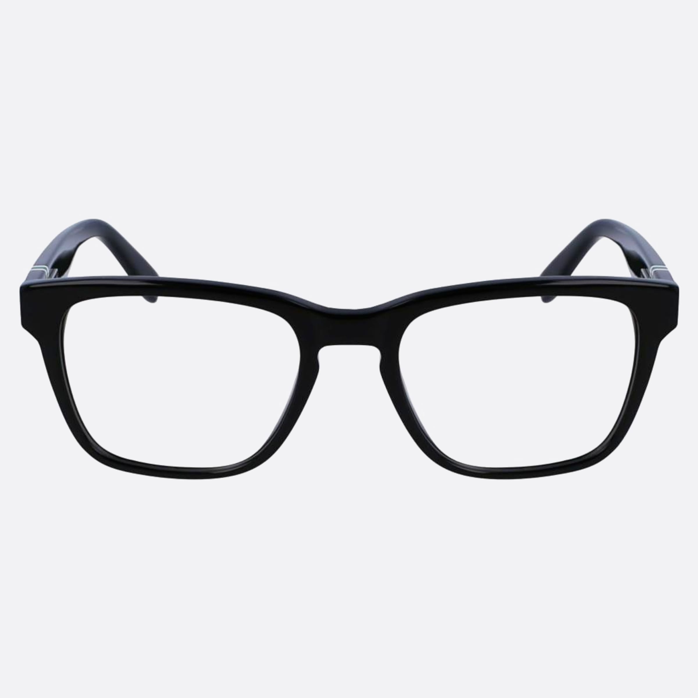 Lacoste 53mm L2932 Black Squared Men Eyeglasses - Main View