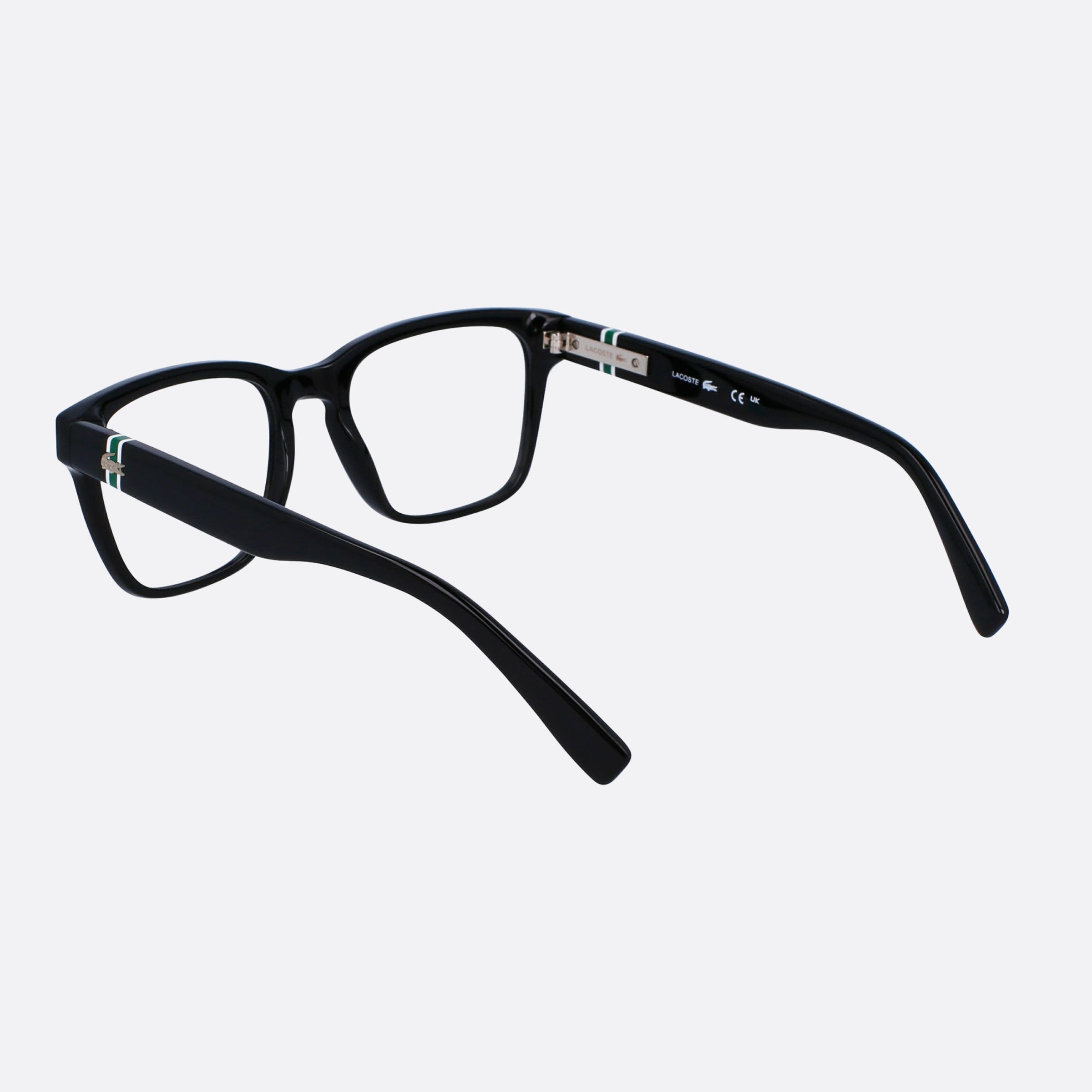 Lacoste 53mm L2932 Black Squared Men Eyeglasses - Lifestyle Shot