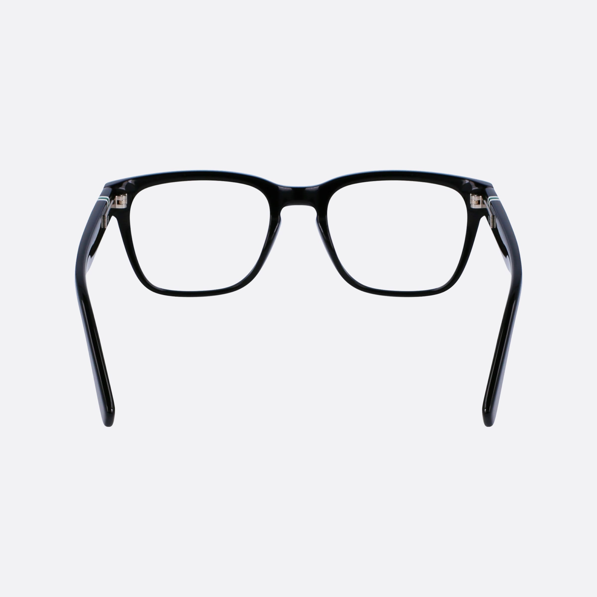 Lacoste 53mm L2932 Black Squared Men Eyeglasses - Additional Angle