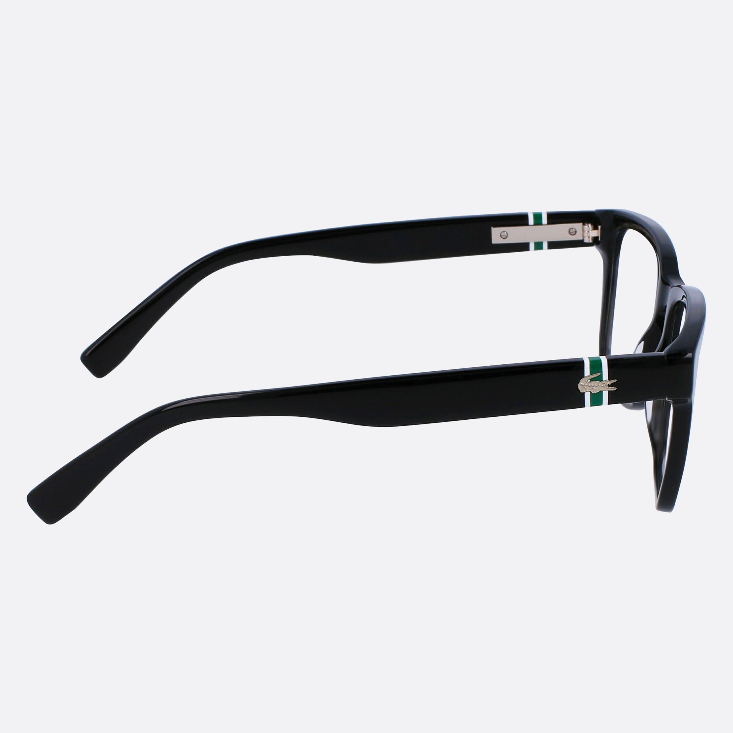 Lacoste 53mm L2932 Black Squared Men Eyeglasses - Additional Angle